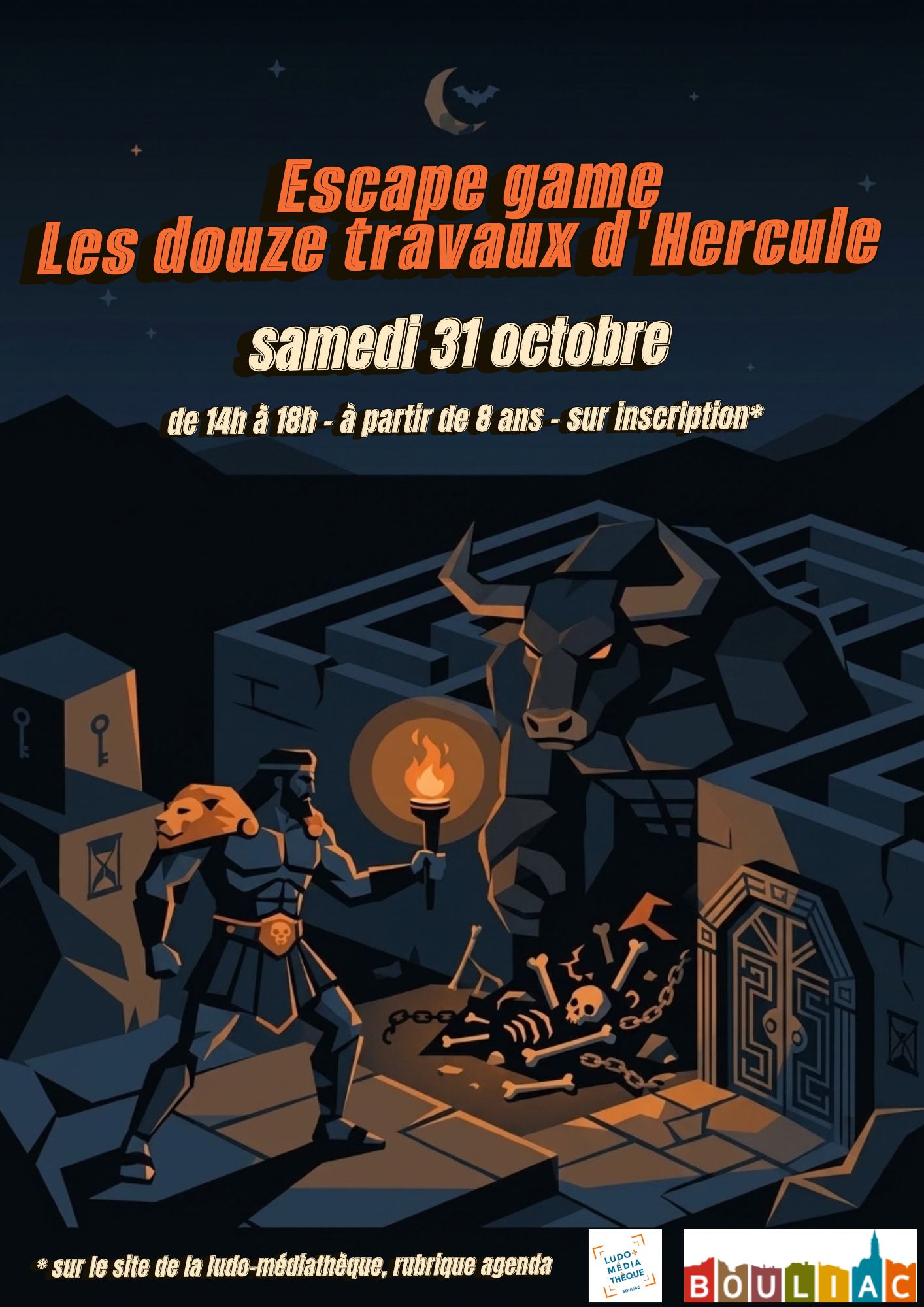 Escape game : les douze travaux d'Hercule