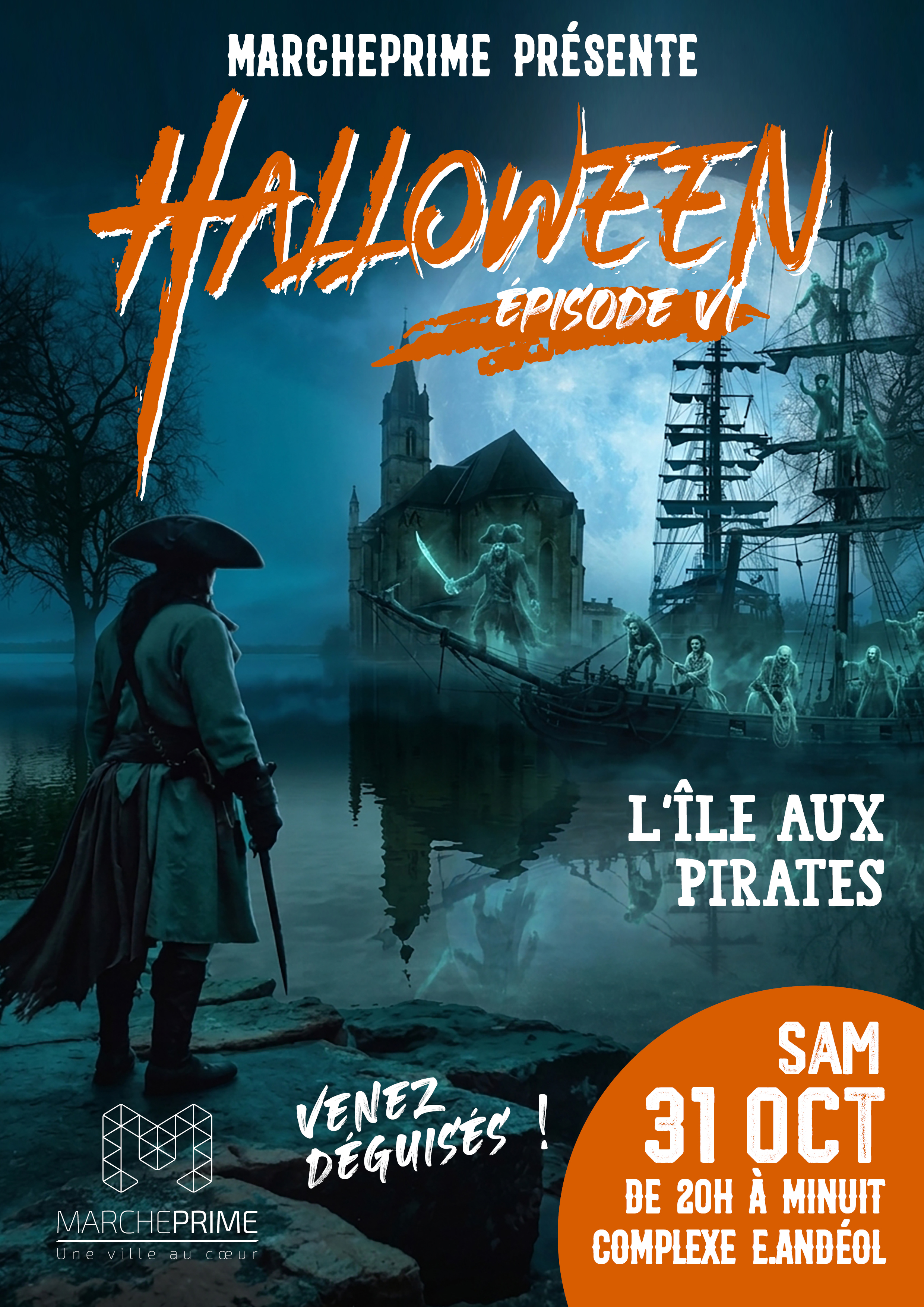 Soirée d'Halloween : L’île des Pirates