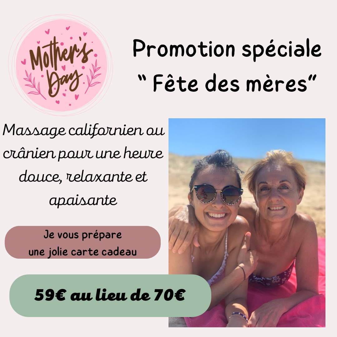Fête des mères -15% pour lui offrir une vraie pause !