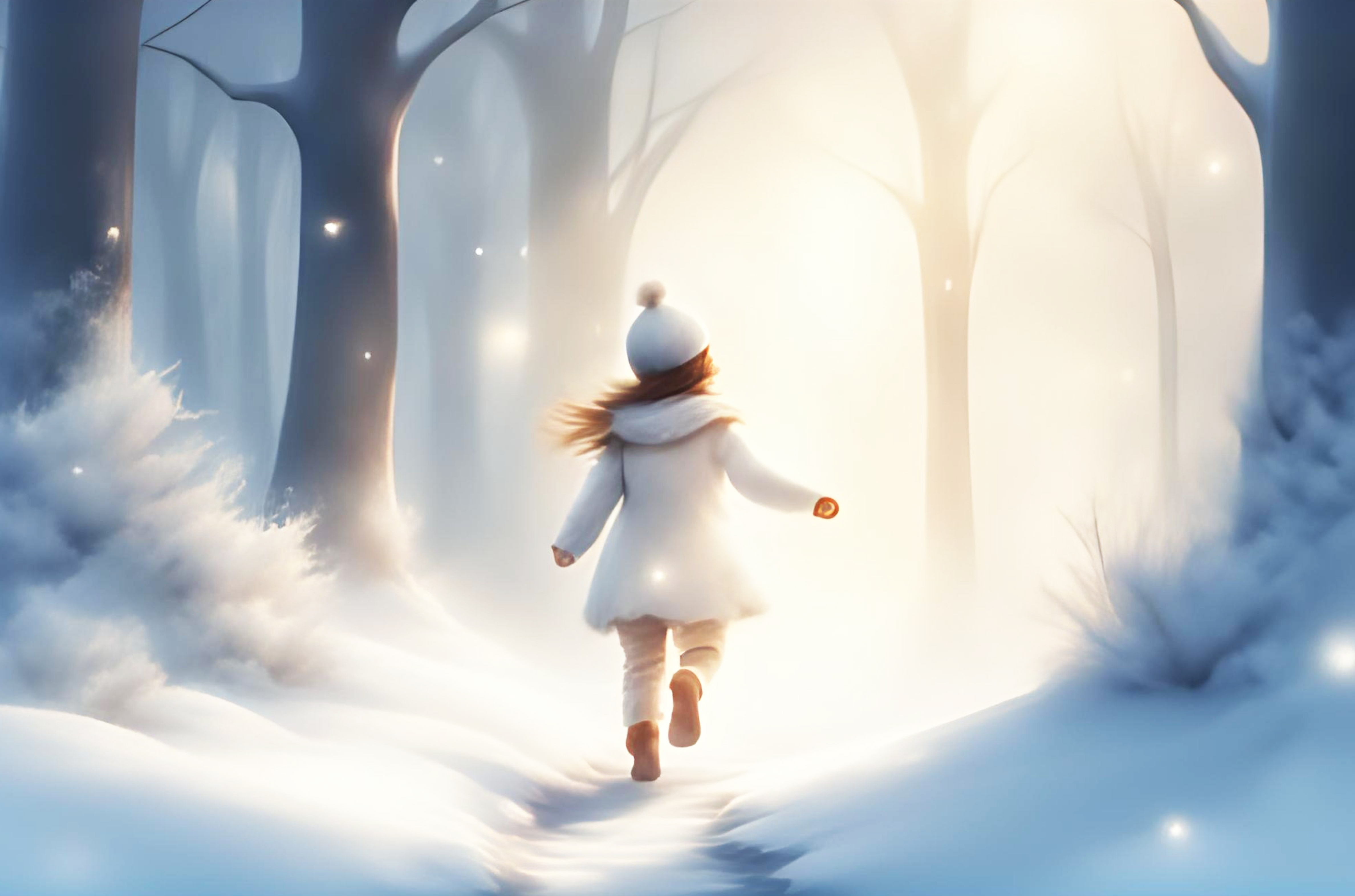 Conte "La petite fille de neige"