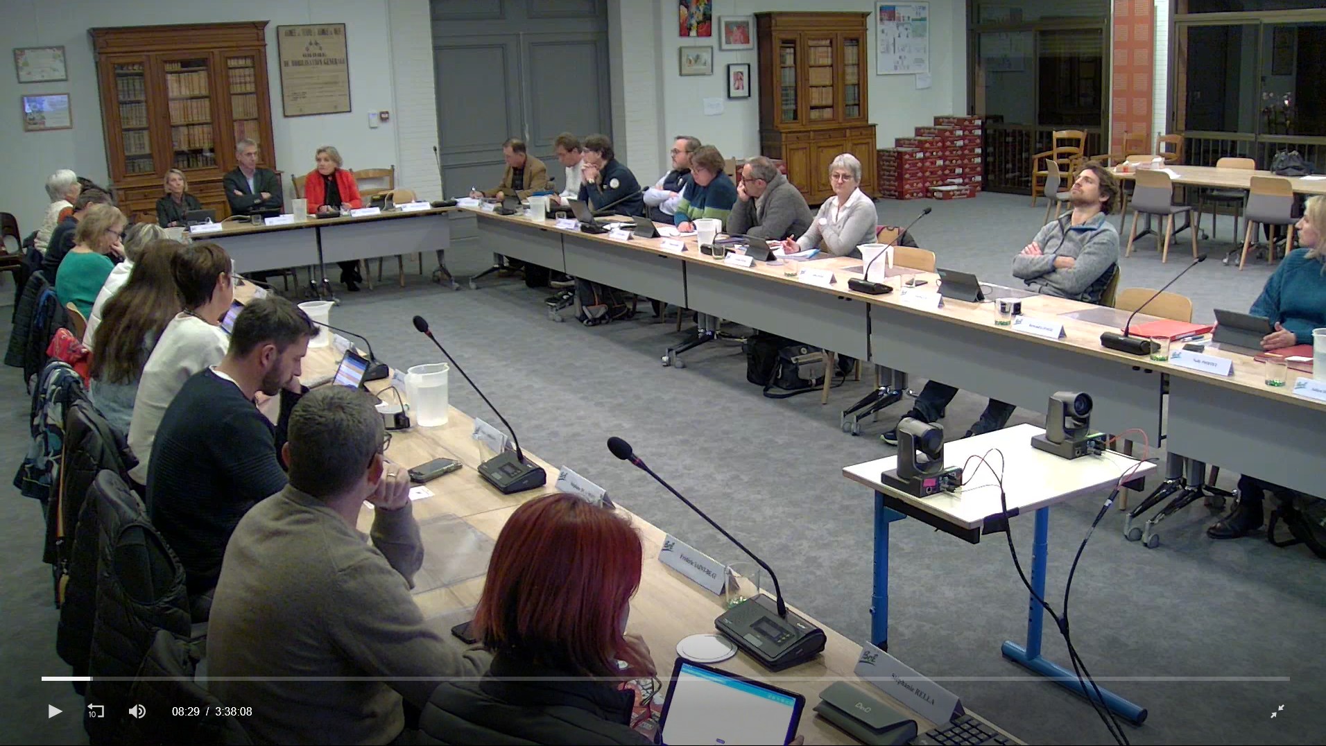 Conseil municipal en replay 