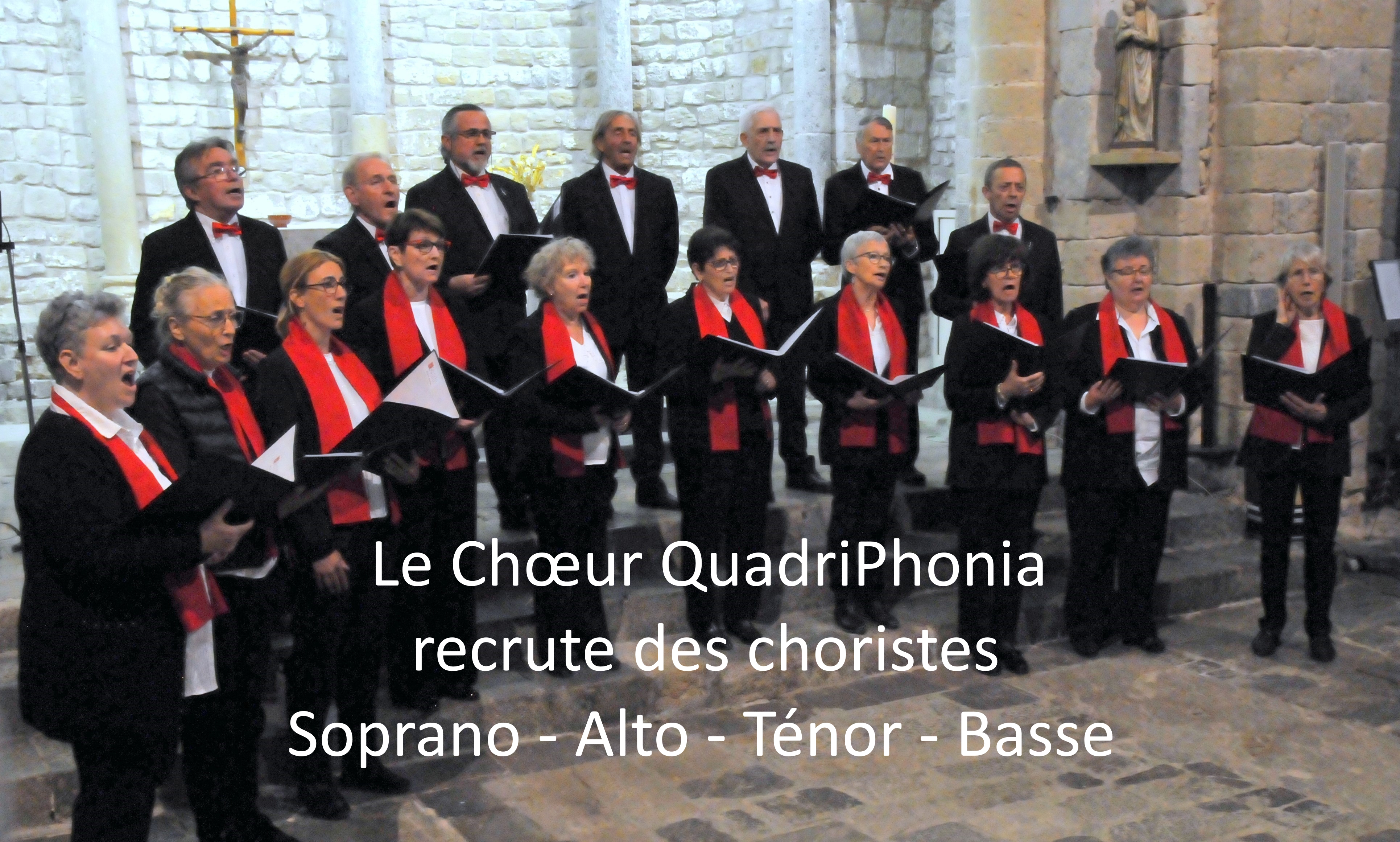 Le Chœur Quadriphonia recrute