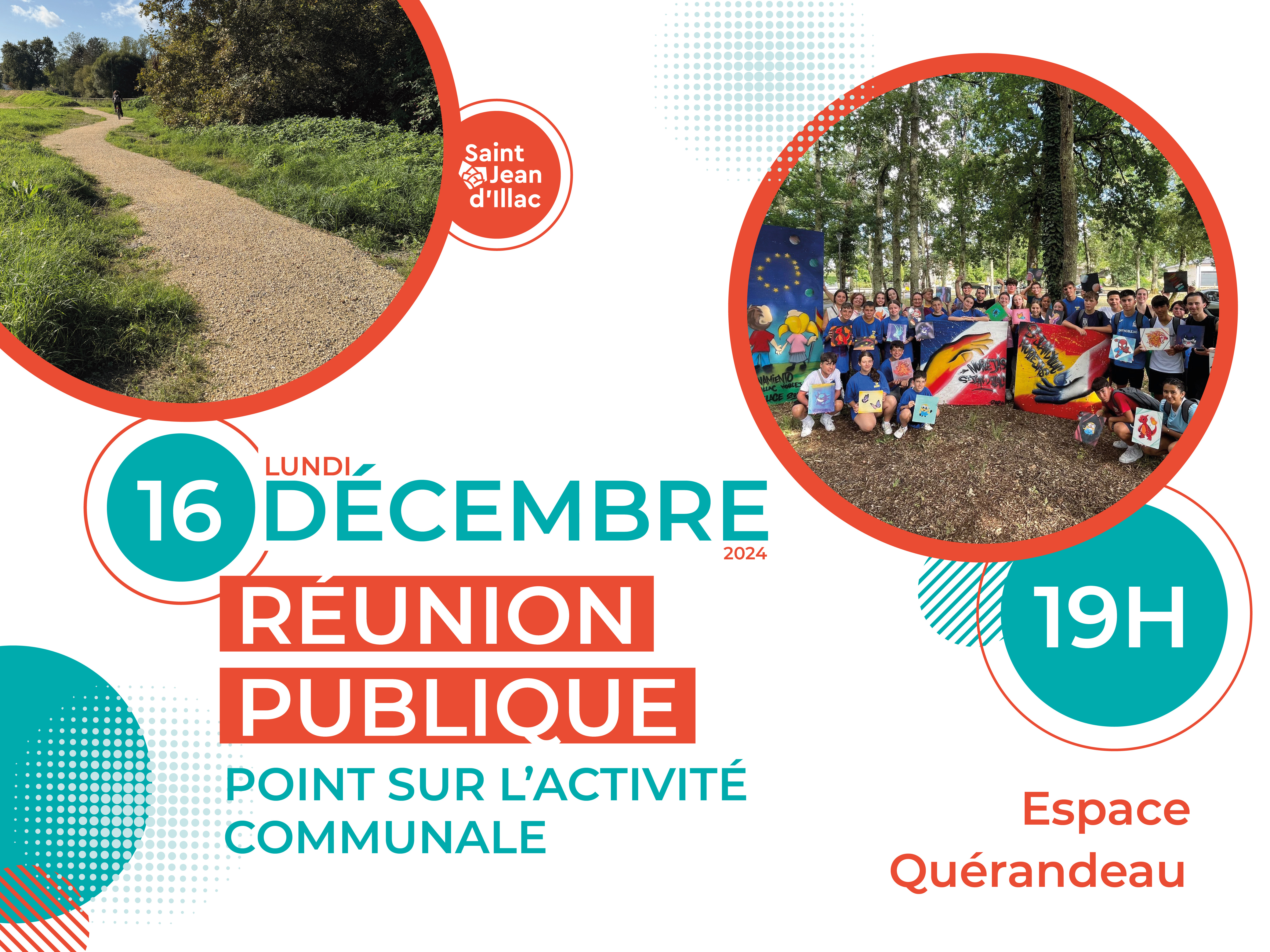 Réunion publique - Point sur l'activité communale