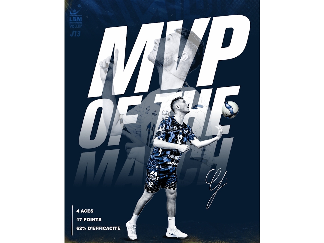 Gauthier Bonnefoy MVP ! 