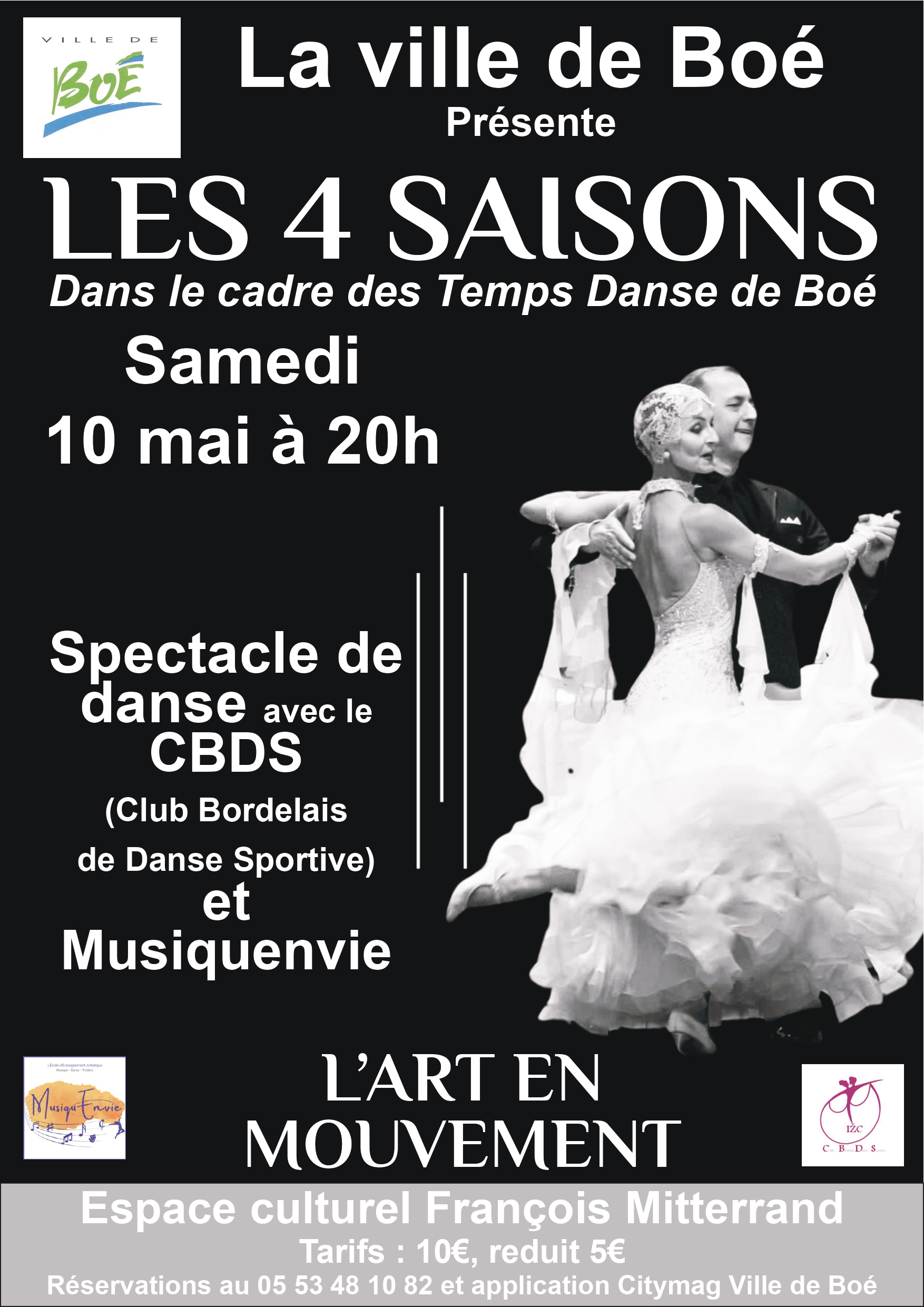 Les 4 saisons - les Temps Danse de Boé