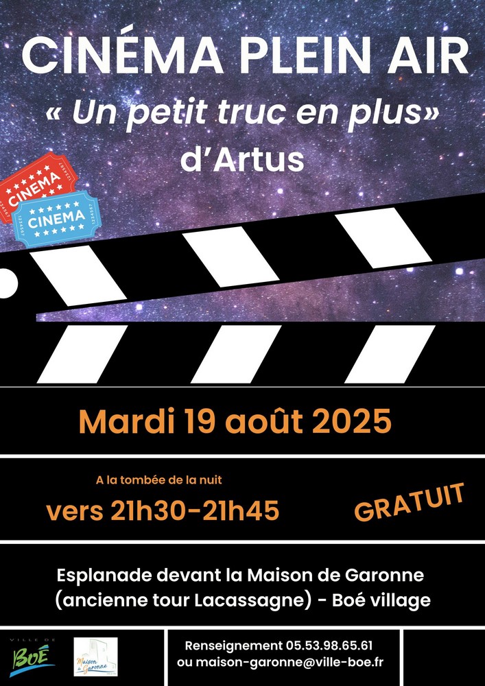 Soirée cinéma plein air