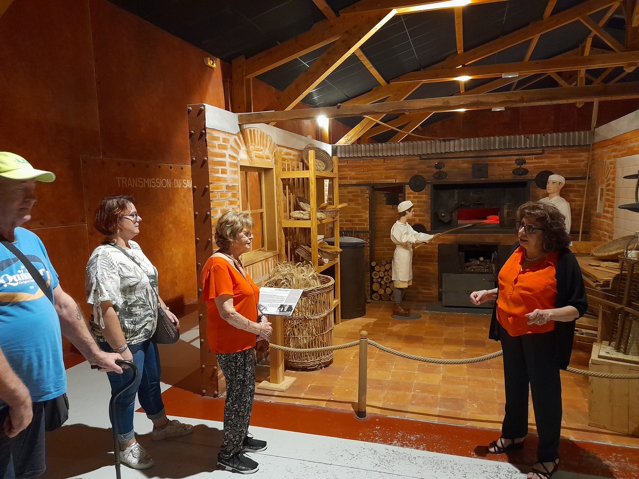 Voyage dans le temps avec les résidents de la MARPA ce 15 septembre. 