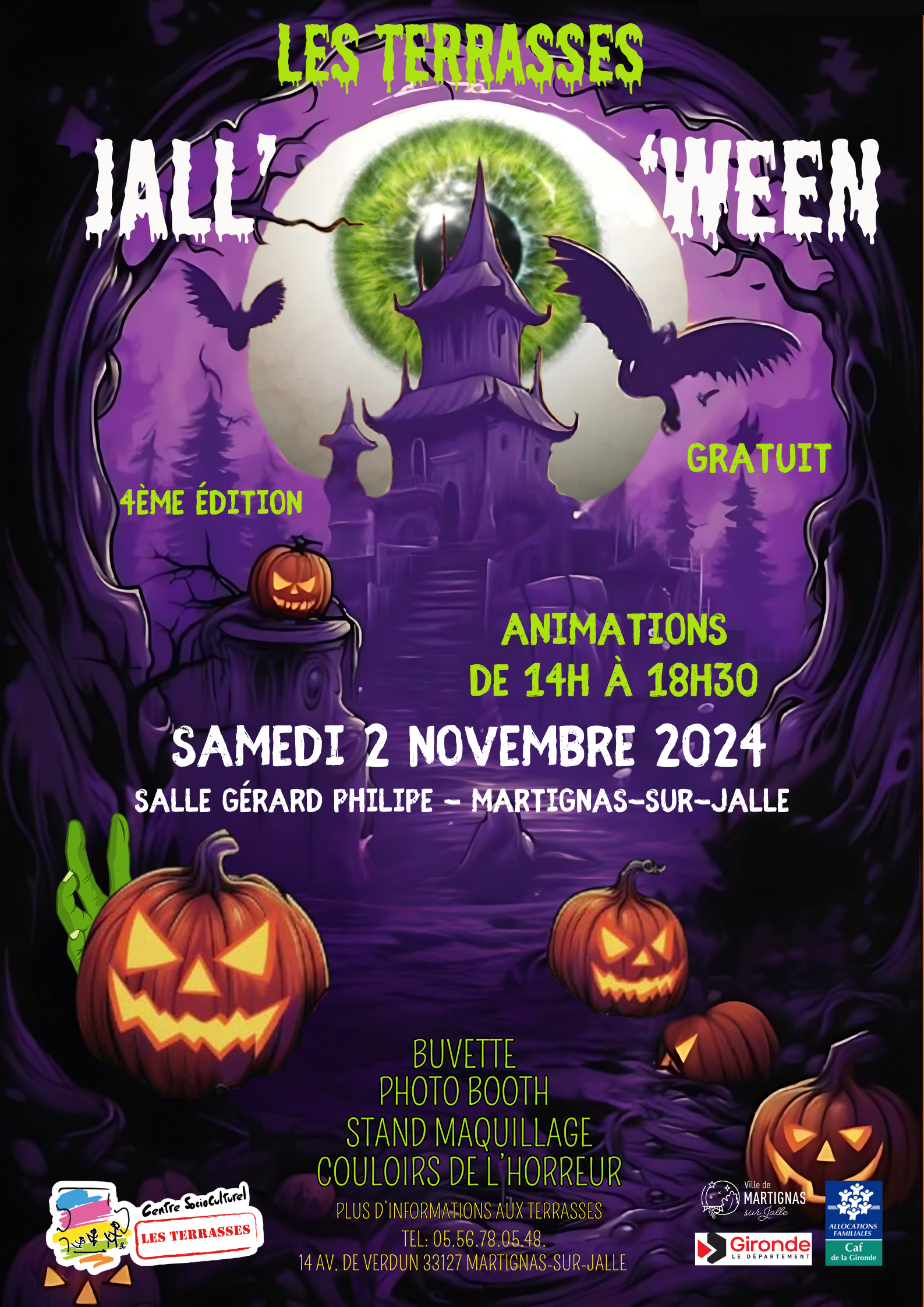 JALL'O'WEEN IV - samedi 2 novembre