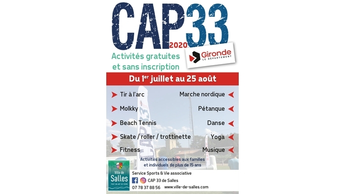 Ouverture de la saison Cap 33 !