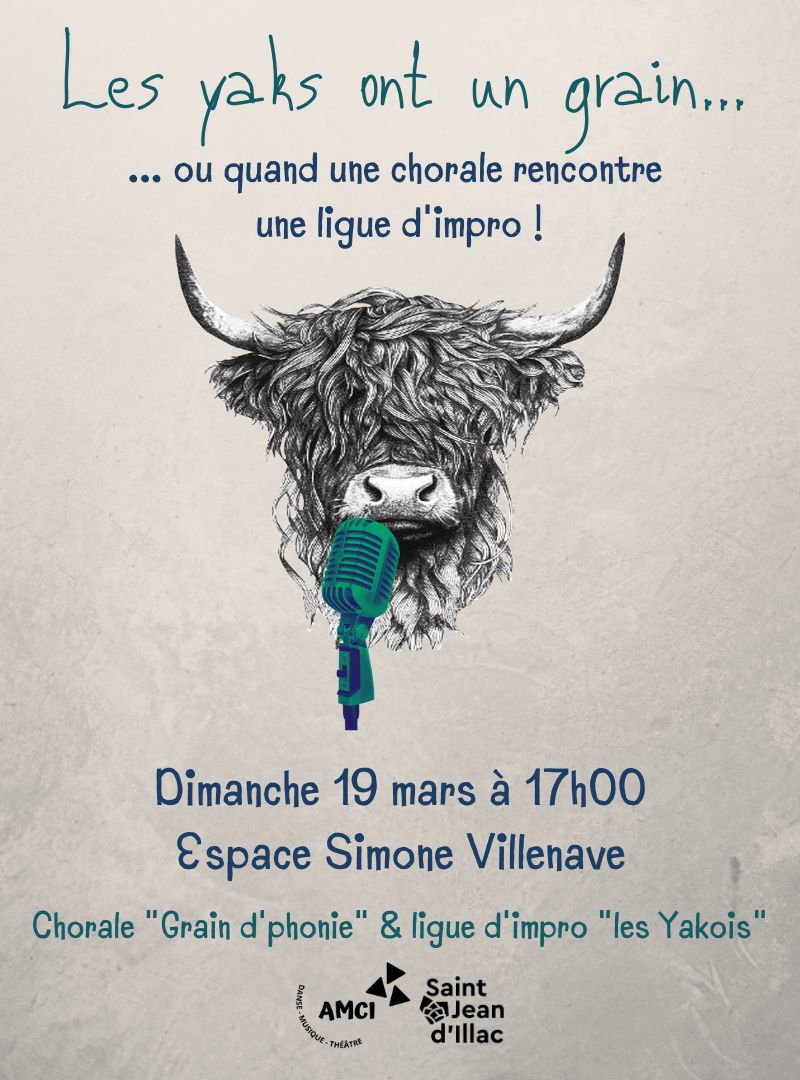 📢 Spectacle hybride (chorale vs théâtre d'impro)