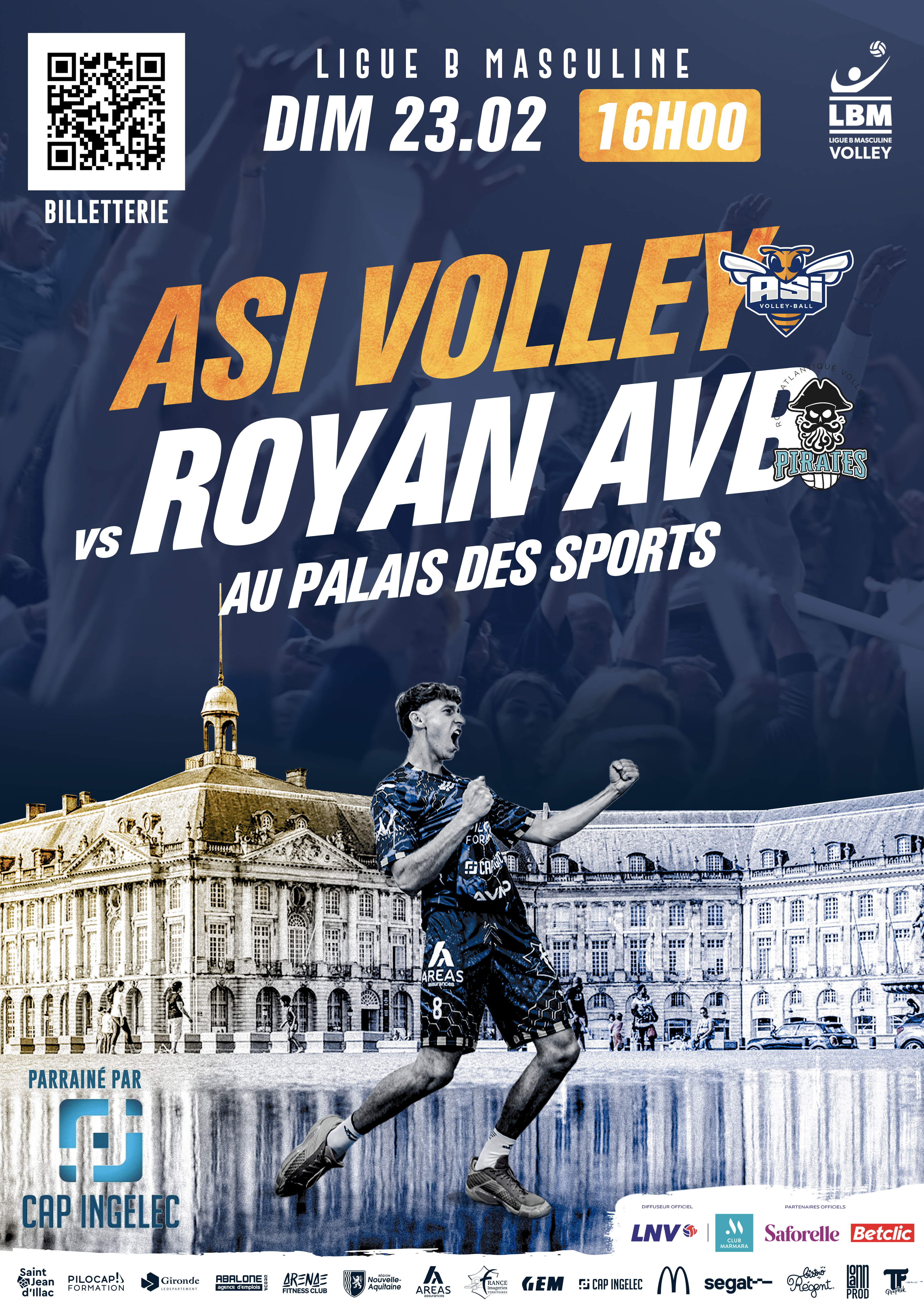 ASI vs Royan : Le derby au Palais des Sports de Bordeaux !