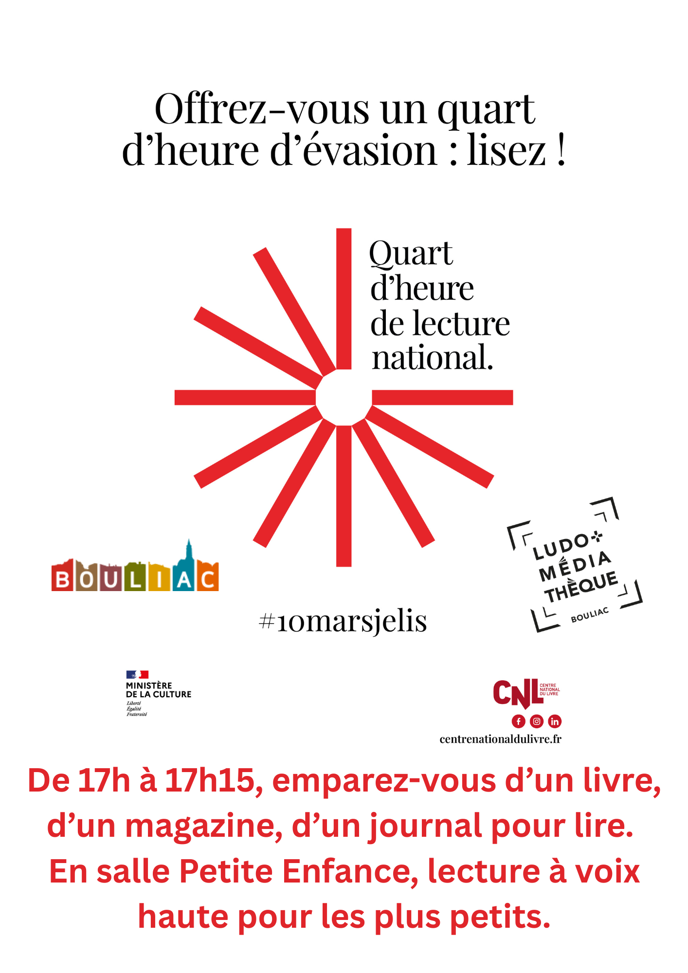 Quart d'heure de lecture