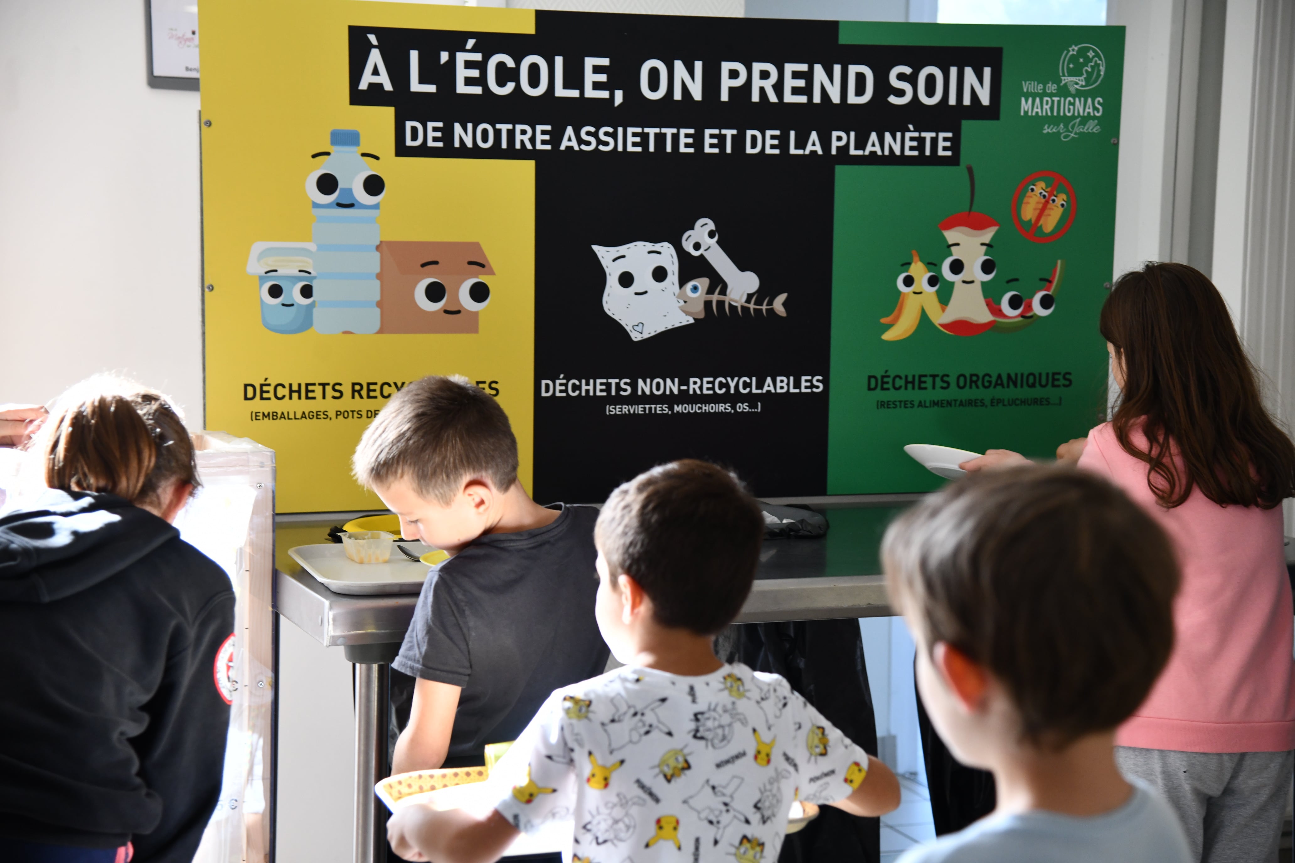 Réduire le gaspillage alimentaire à l'école Jean de la Fontaine