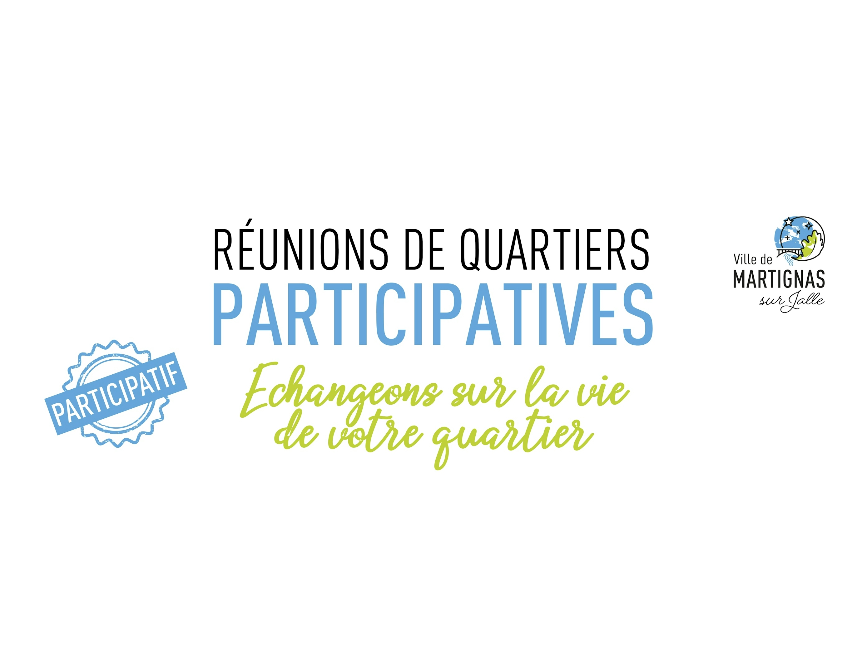 Les réunions de quartiers reviennent en mai