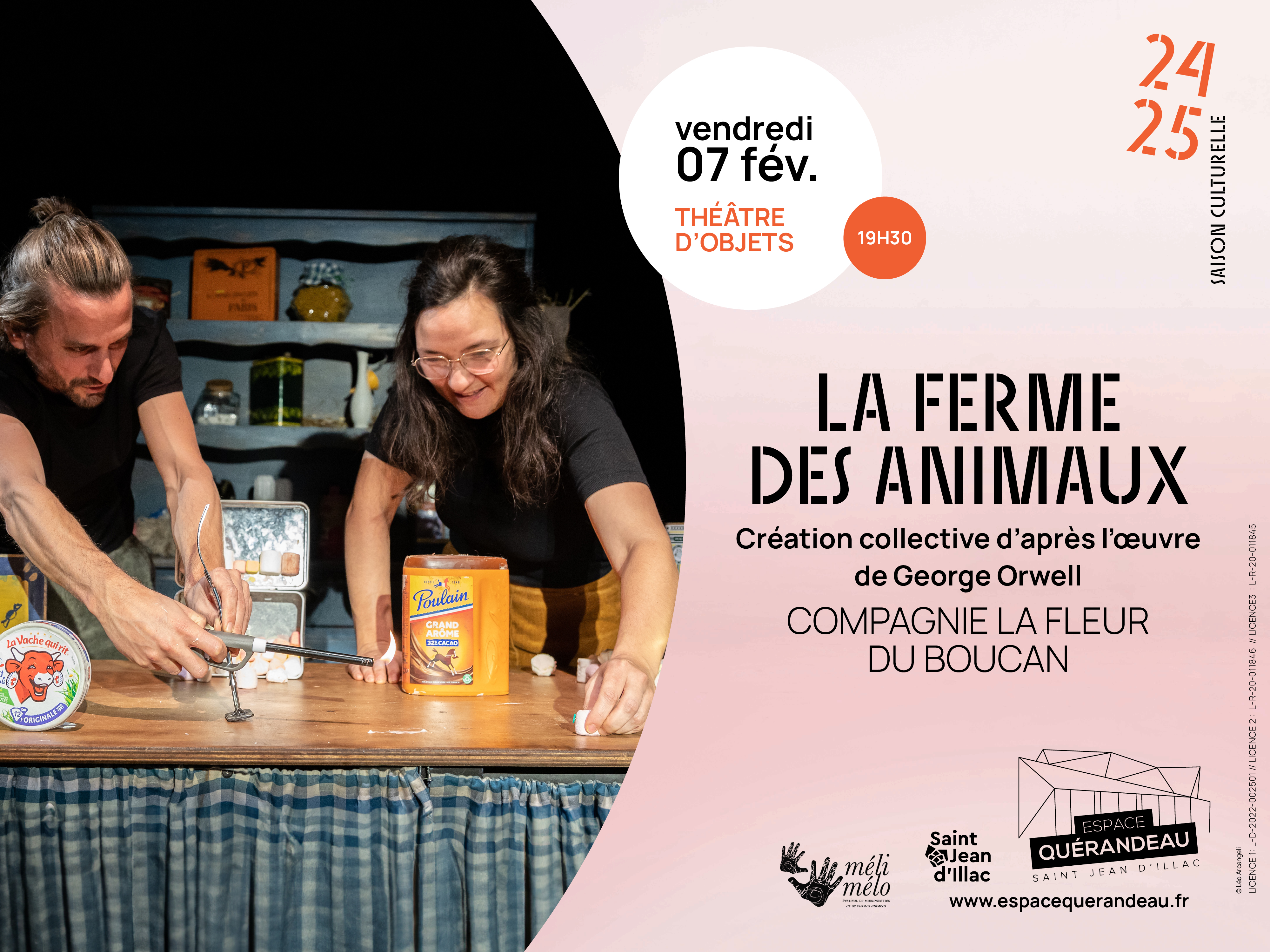 Théâtre d'objets - La ferme des animaux