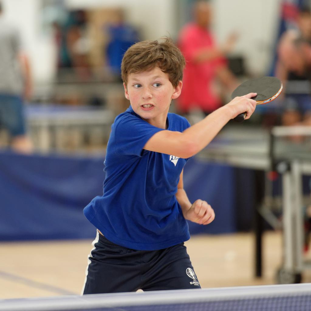 Un jeune déterminé à l'A.S.I section TENNIS de TABLE