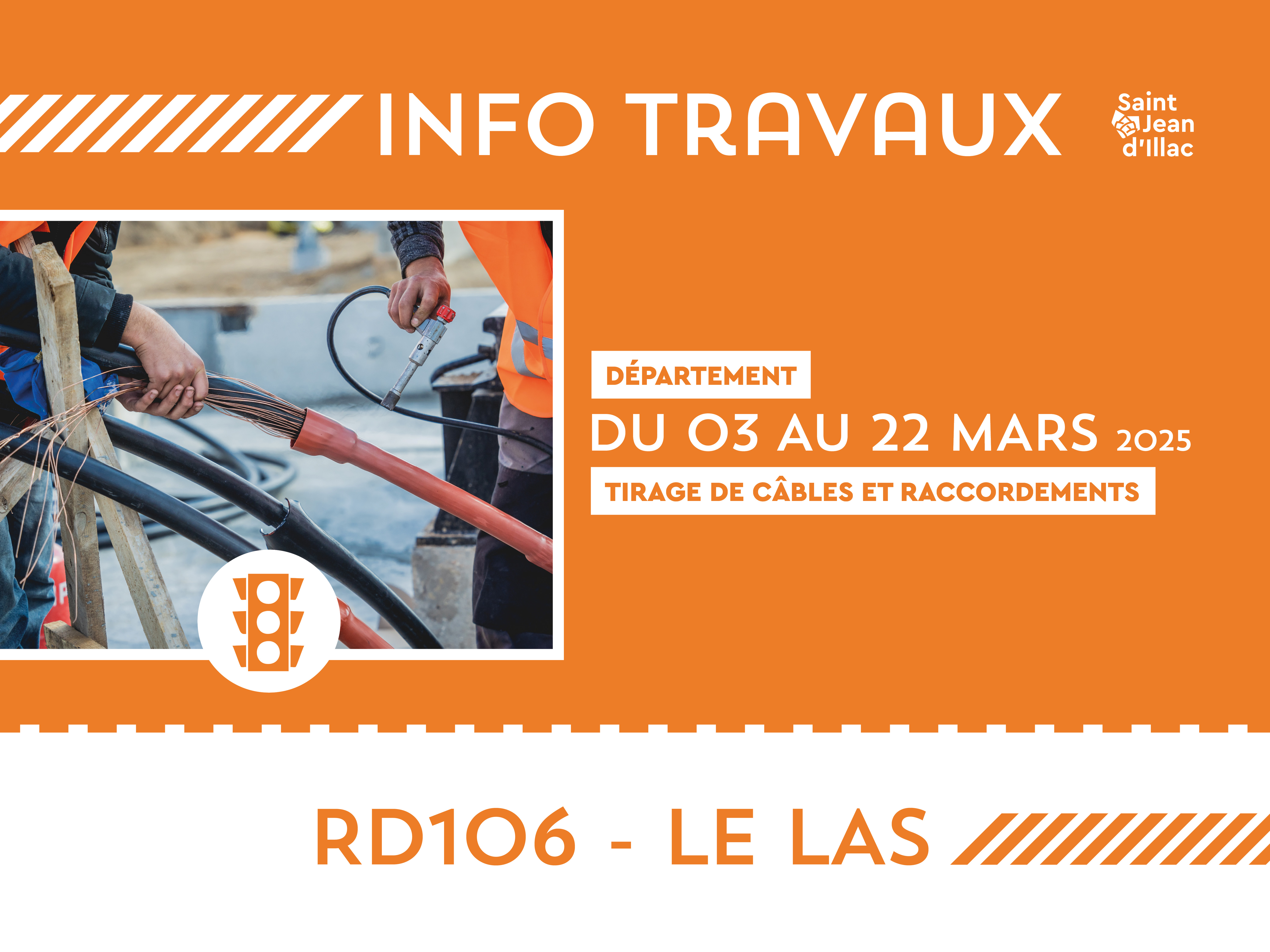 Info travaux - Le Las