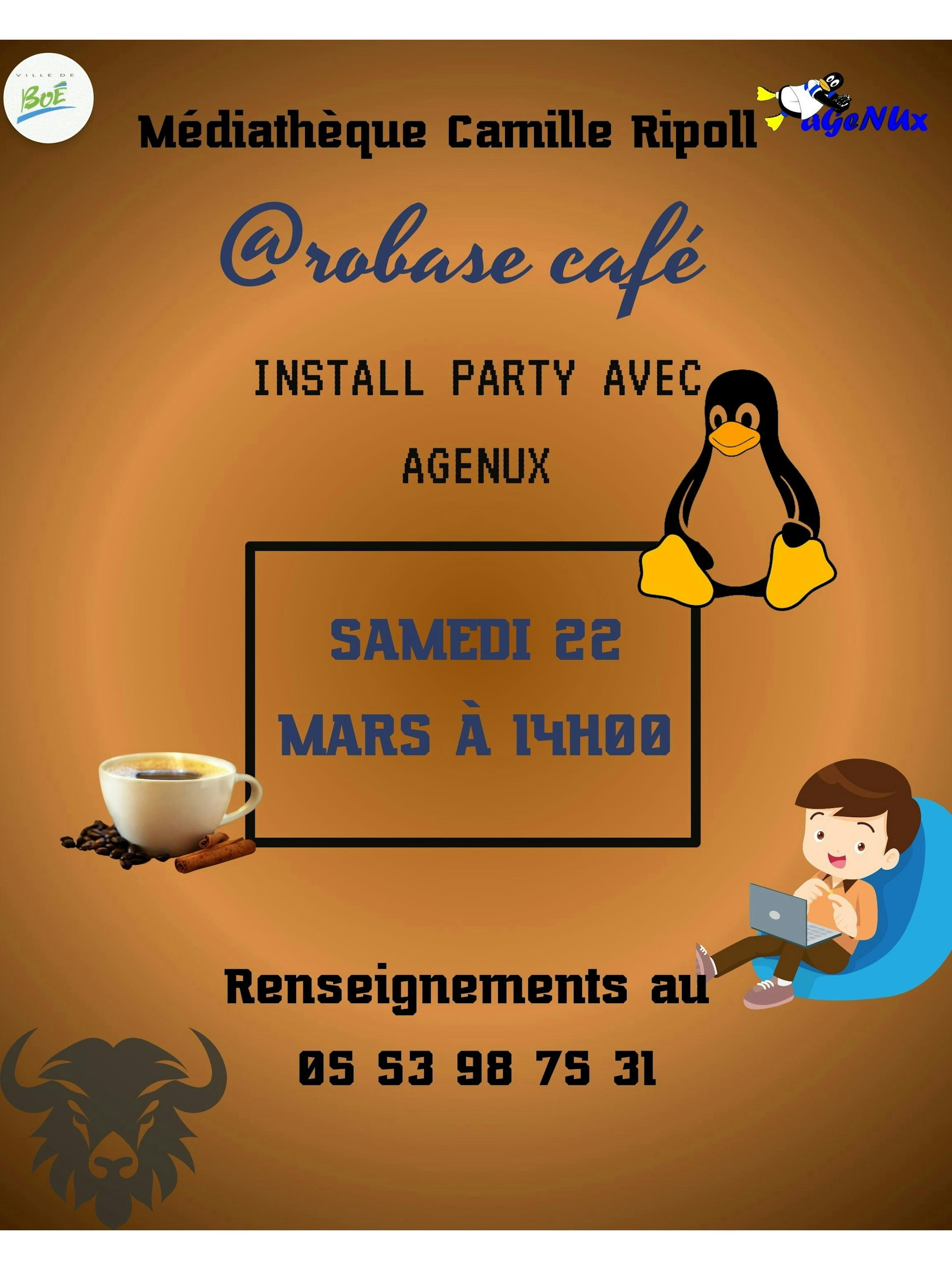 Arobase café - Install Party