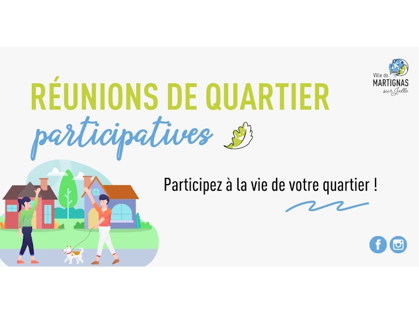 Réunions de quartier participatives