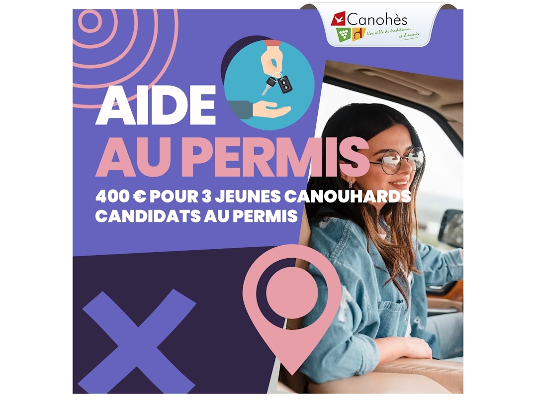 📢 NOUVELLE INITIATIVE À CANOHÈS : AIDE AU PERMIS DE CONDUIRE 🚗