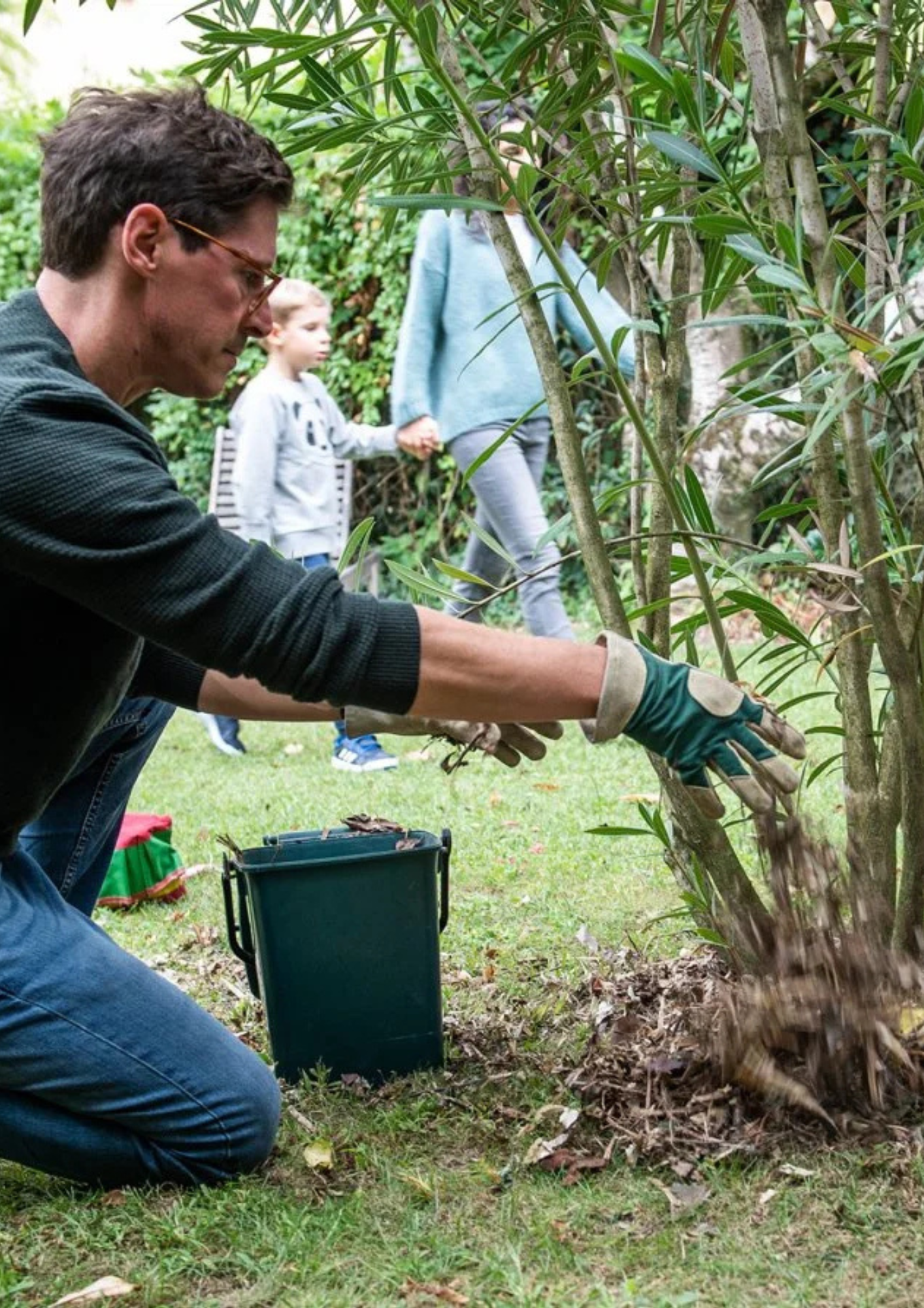 Distribution de broyat