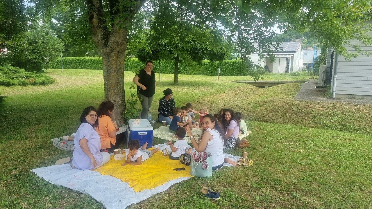 Pique-nique au multi-accueil 