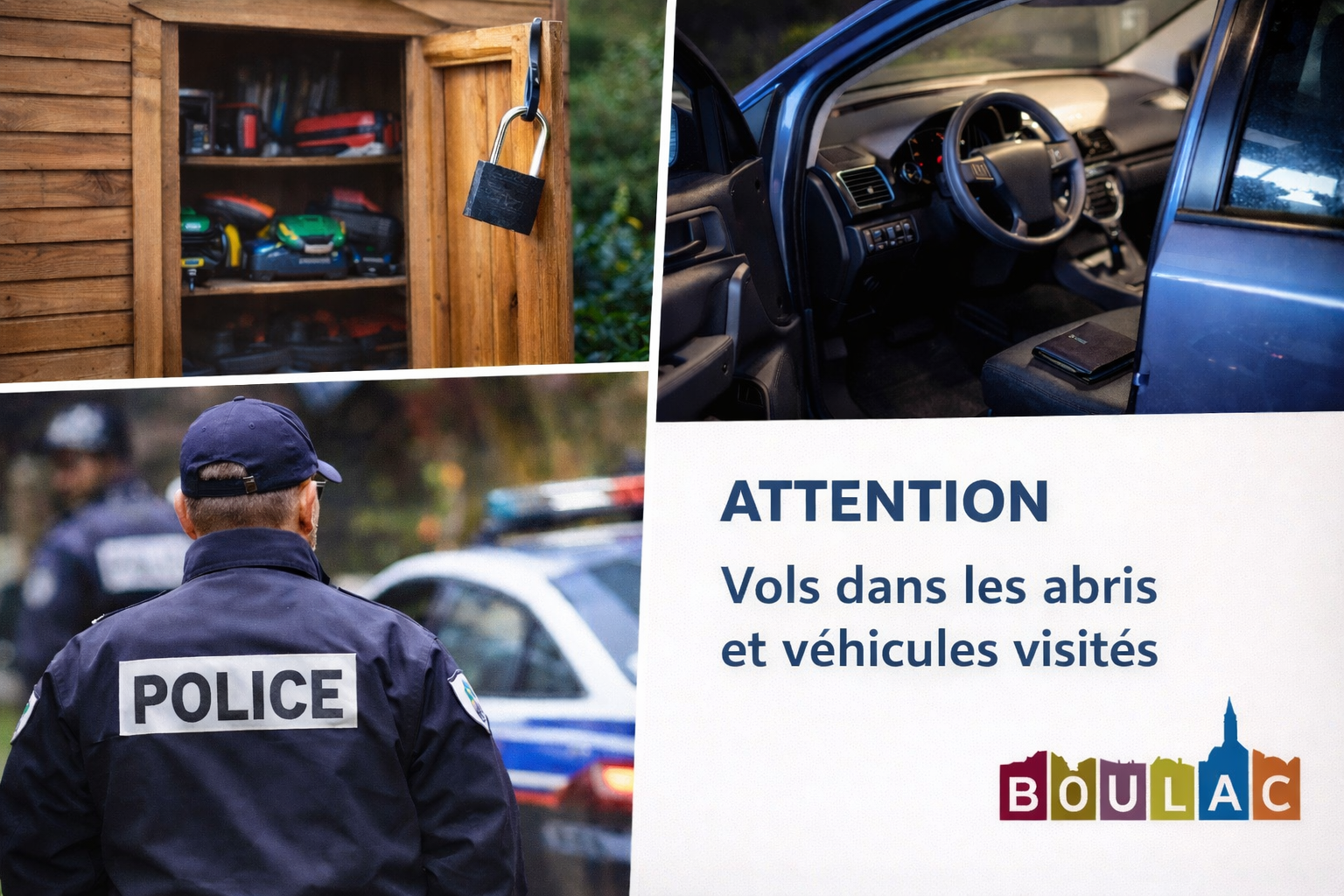 🚨 Vigilance – Vols et visites en cours 🚨