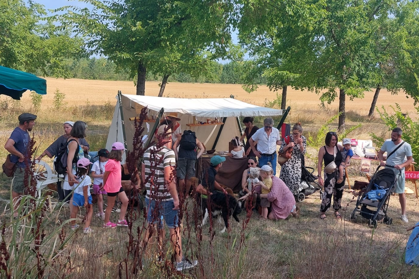 Le Moyen Âge s'est invité à Maison de Garonne