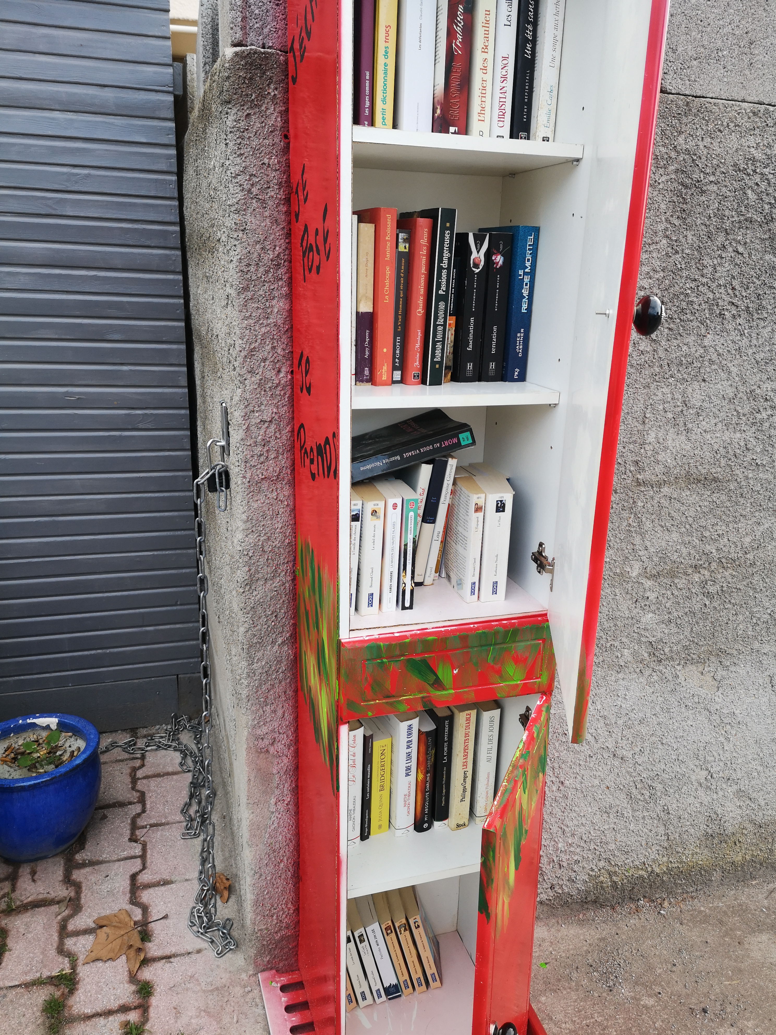 Nouveau boîte à livres 