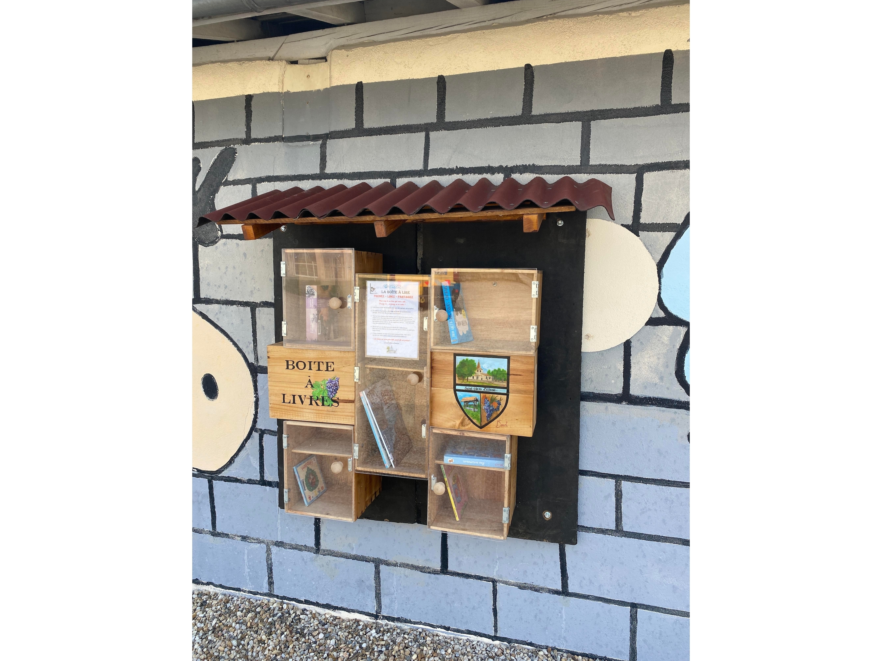 Une boîte à livres sur votre commune 