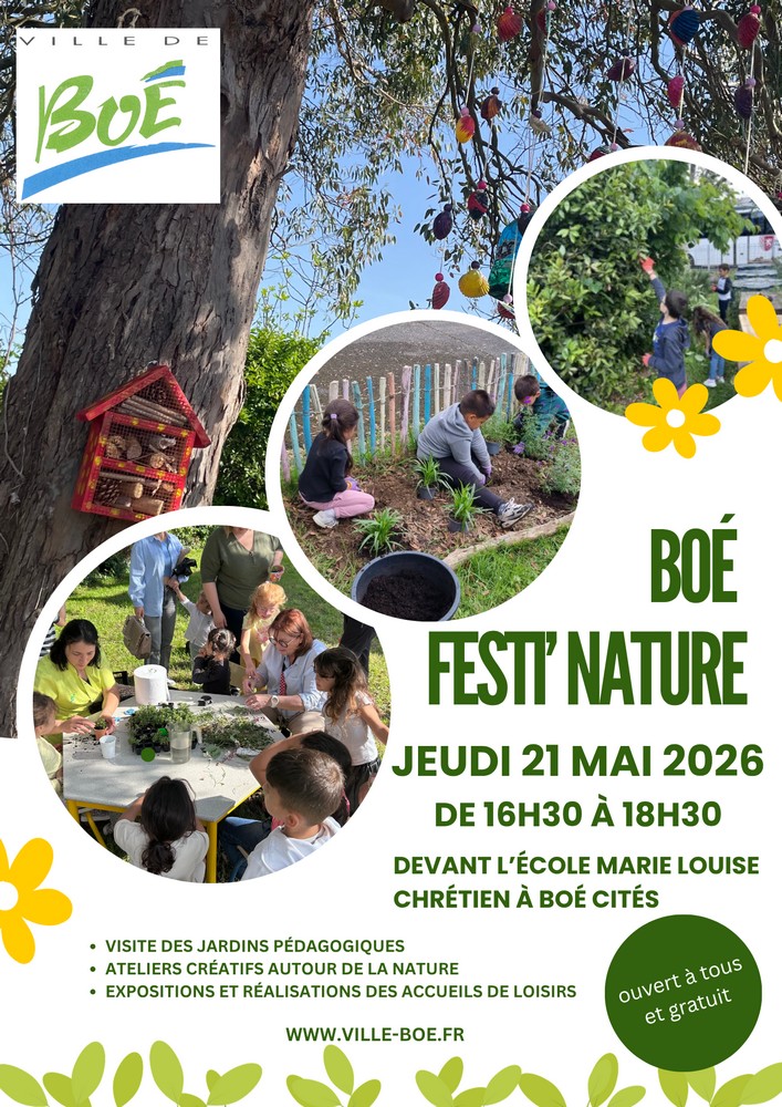 Boé Festi’Nature : un rendez-vous familial autour de la nature