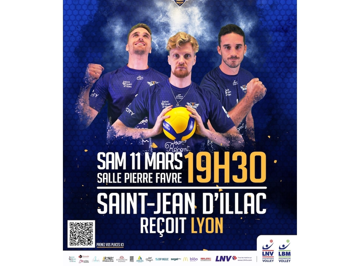 LBM 22 ème journée ASI VOLLEY - LYON 🐝