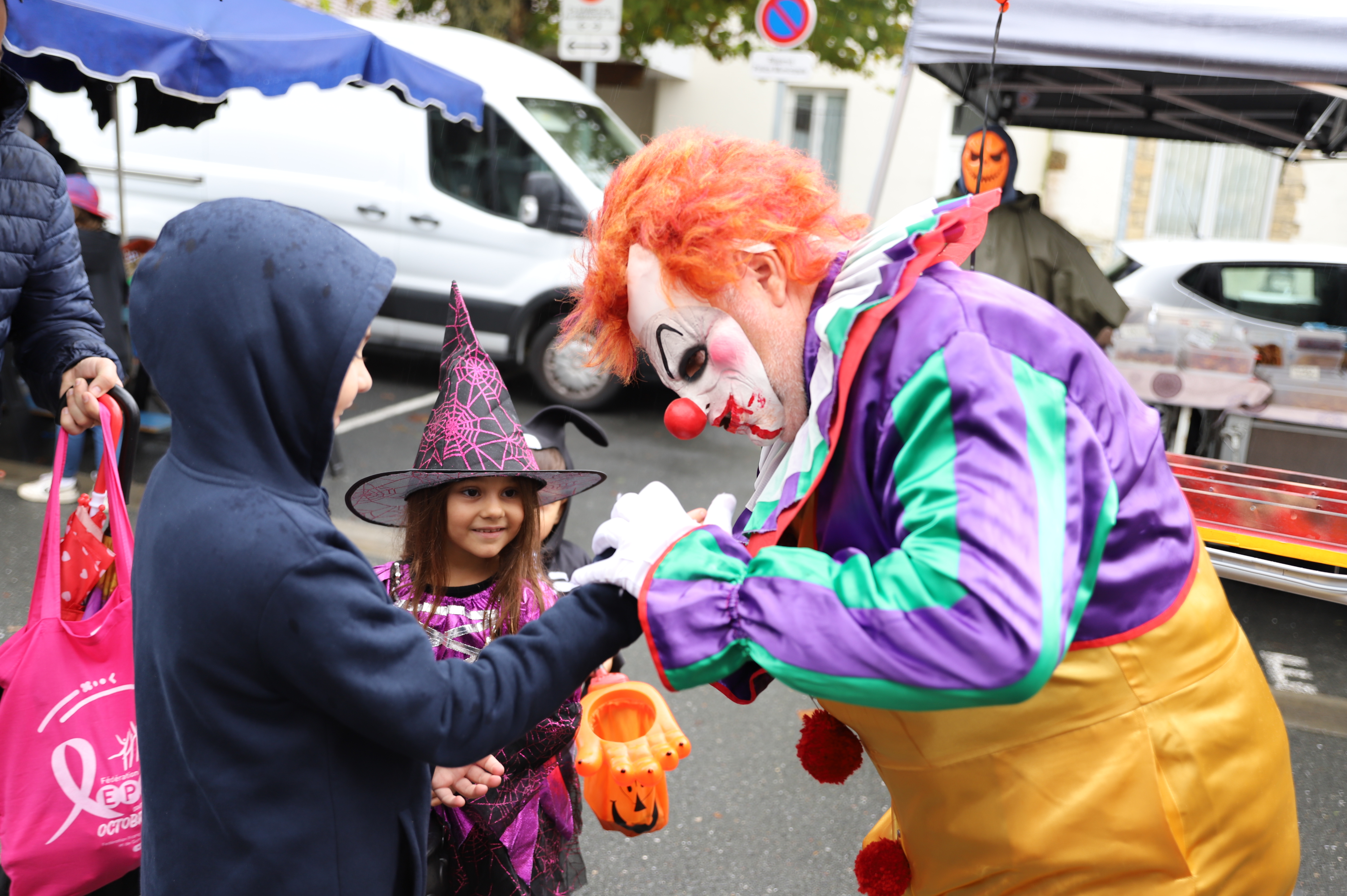 Le marché fête Halloween !