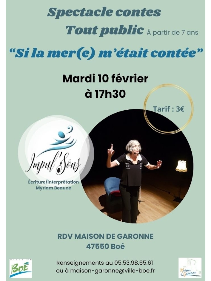 Spectacle contes « Si la mer(e) m’était contée »