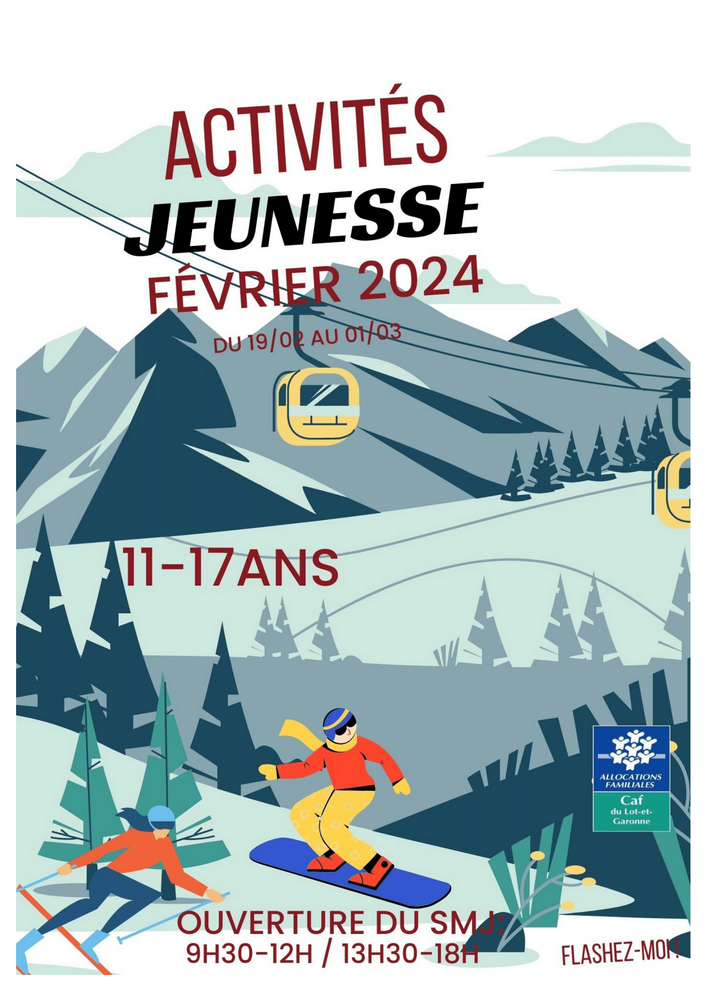PROGRAMME VACANCES D’HIVER DU 19 FÉVRIER AU 1ER MARS 2024