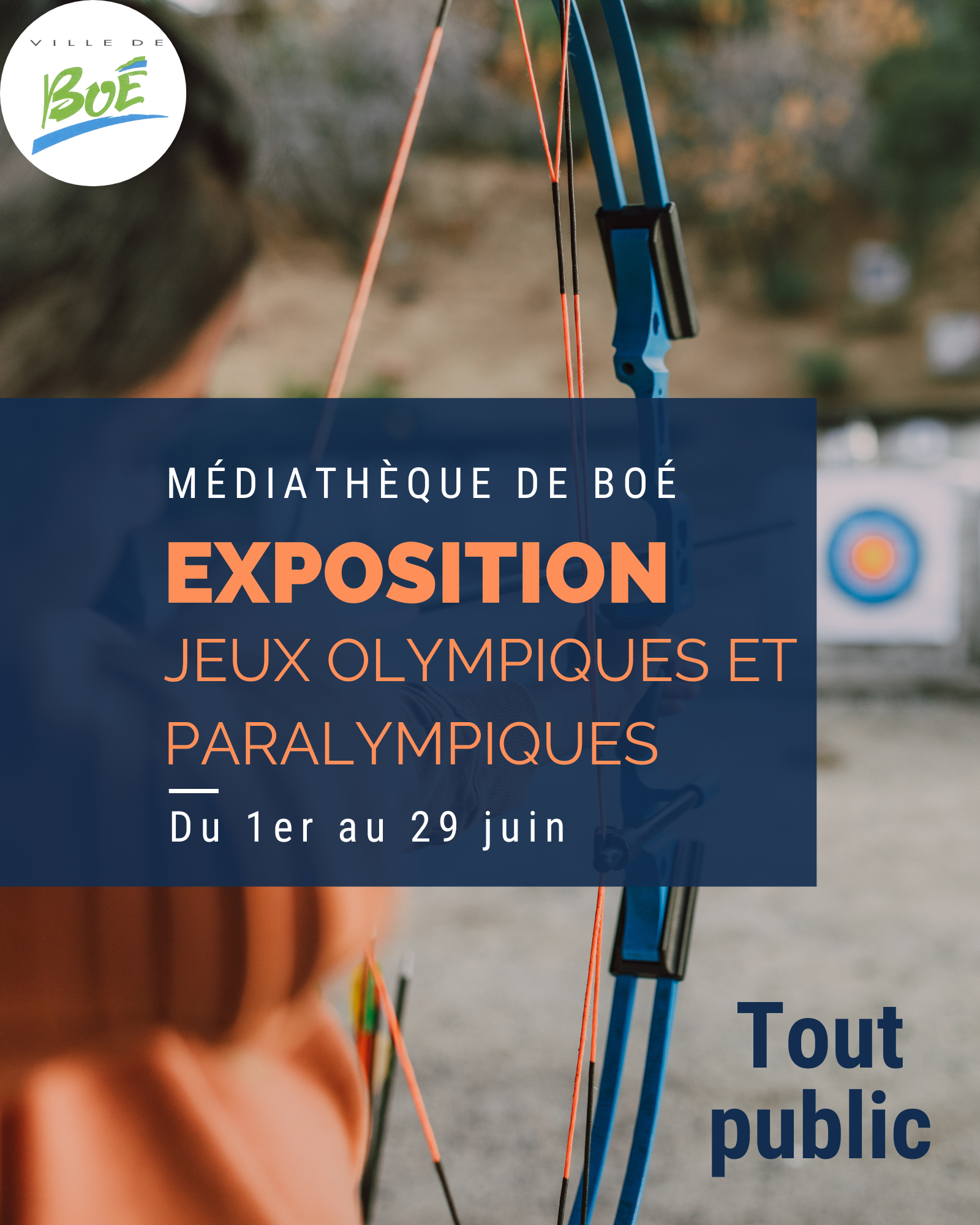 EXPOSITION AUTOUR DES JEUX OLYMPIQUES ET PARALYMPIQUES