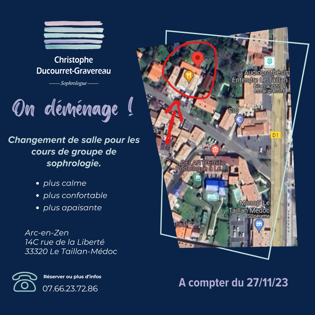 Changement de salle sophro !