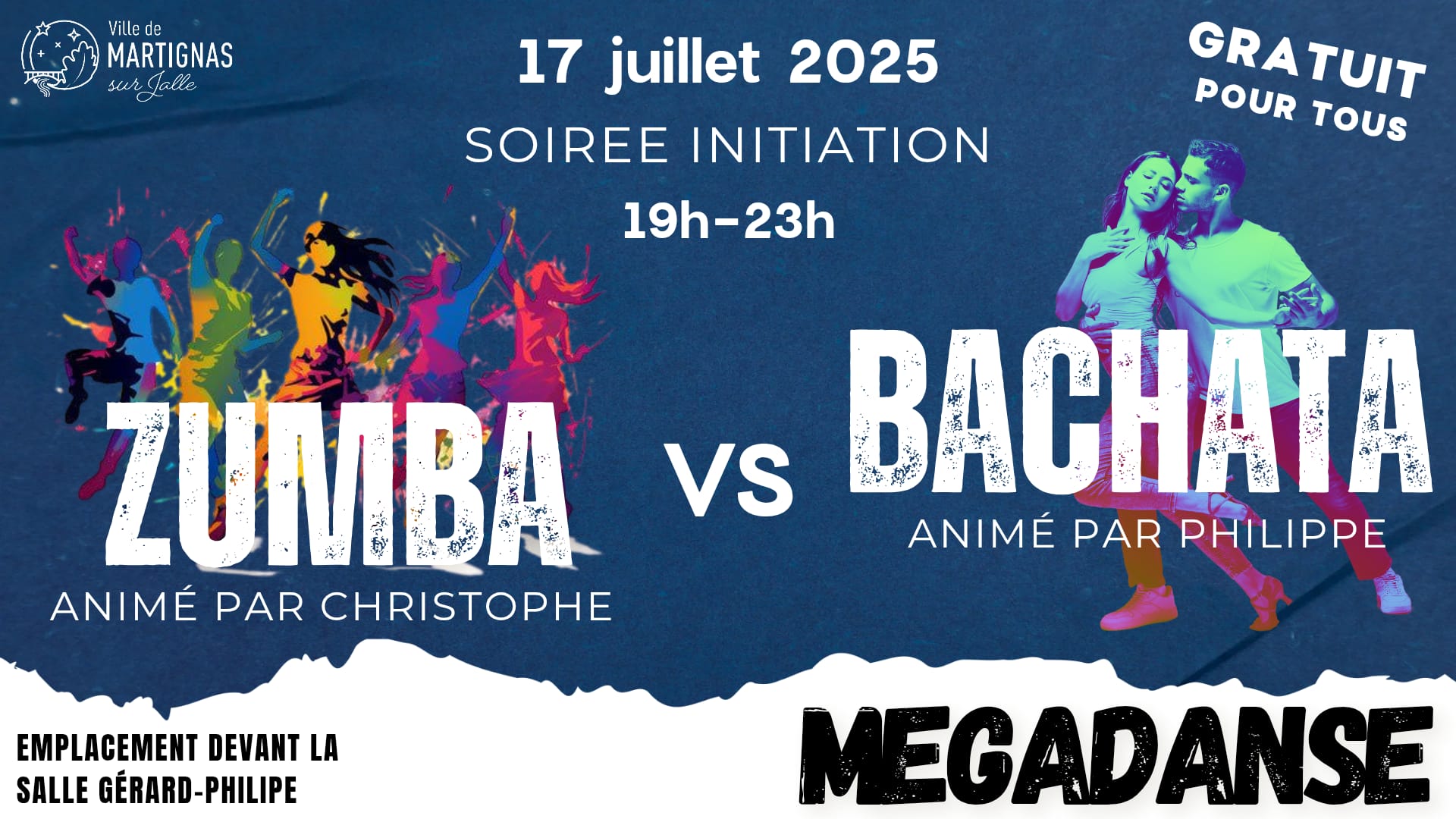 Animation ZUMBA et Bachata dans le cadre de l’été sportif 