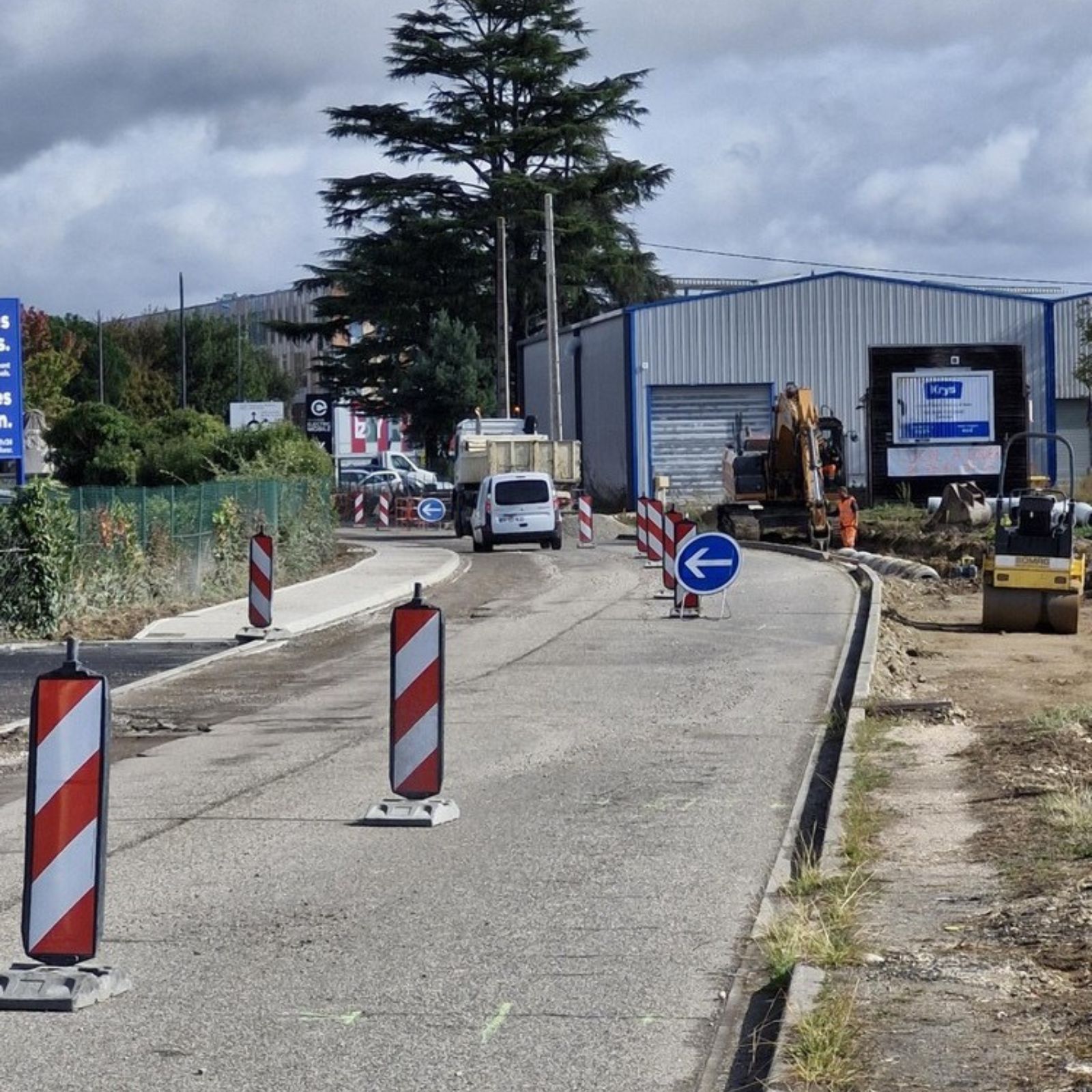 Travaux Allée de Riols et rue Larroumet Lagarde