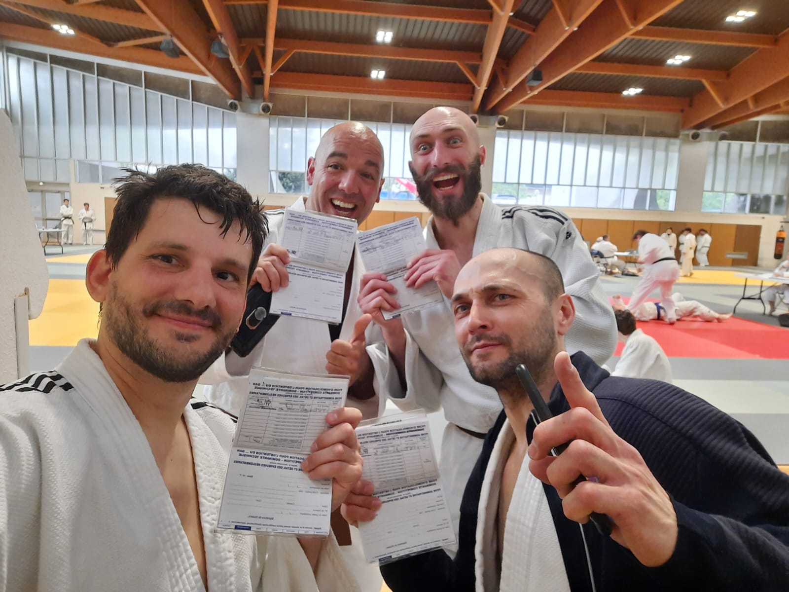 Un sans-faute pour le passage ceinture noire