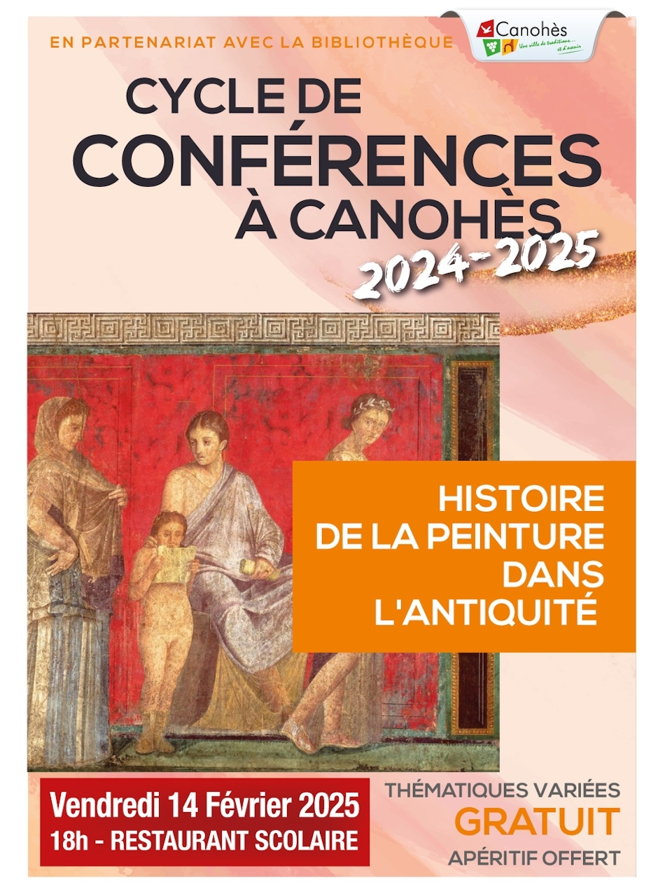 📢 Conférence Culture Gratuite à Canohès ! 🎨📖