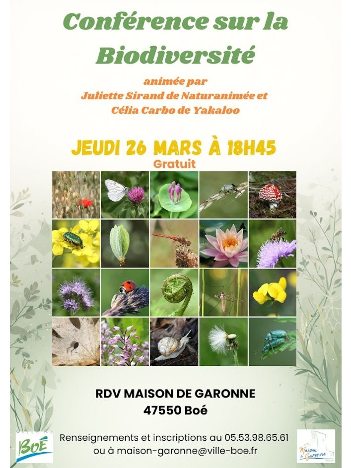Conférence sur la Biodiversité