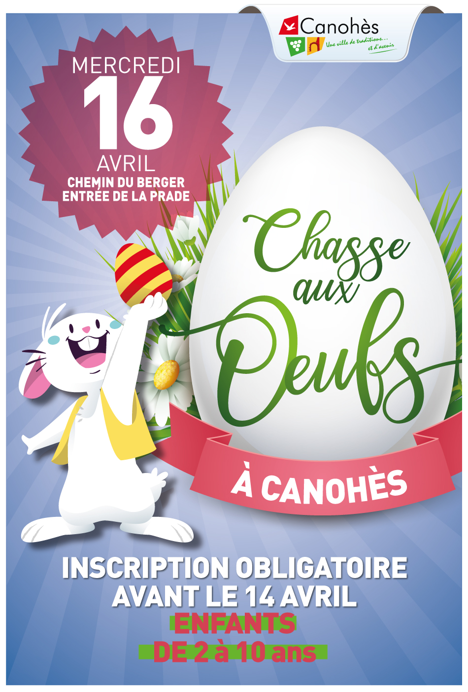 🥚 CHASSE AUX ŒUFS 2025 🐣 🍫 🐣 [ ALERTE AUX PETITS GOURMANDS DE CANOHÈS ] 🐣