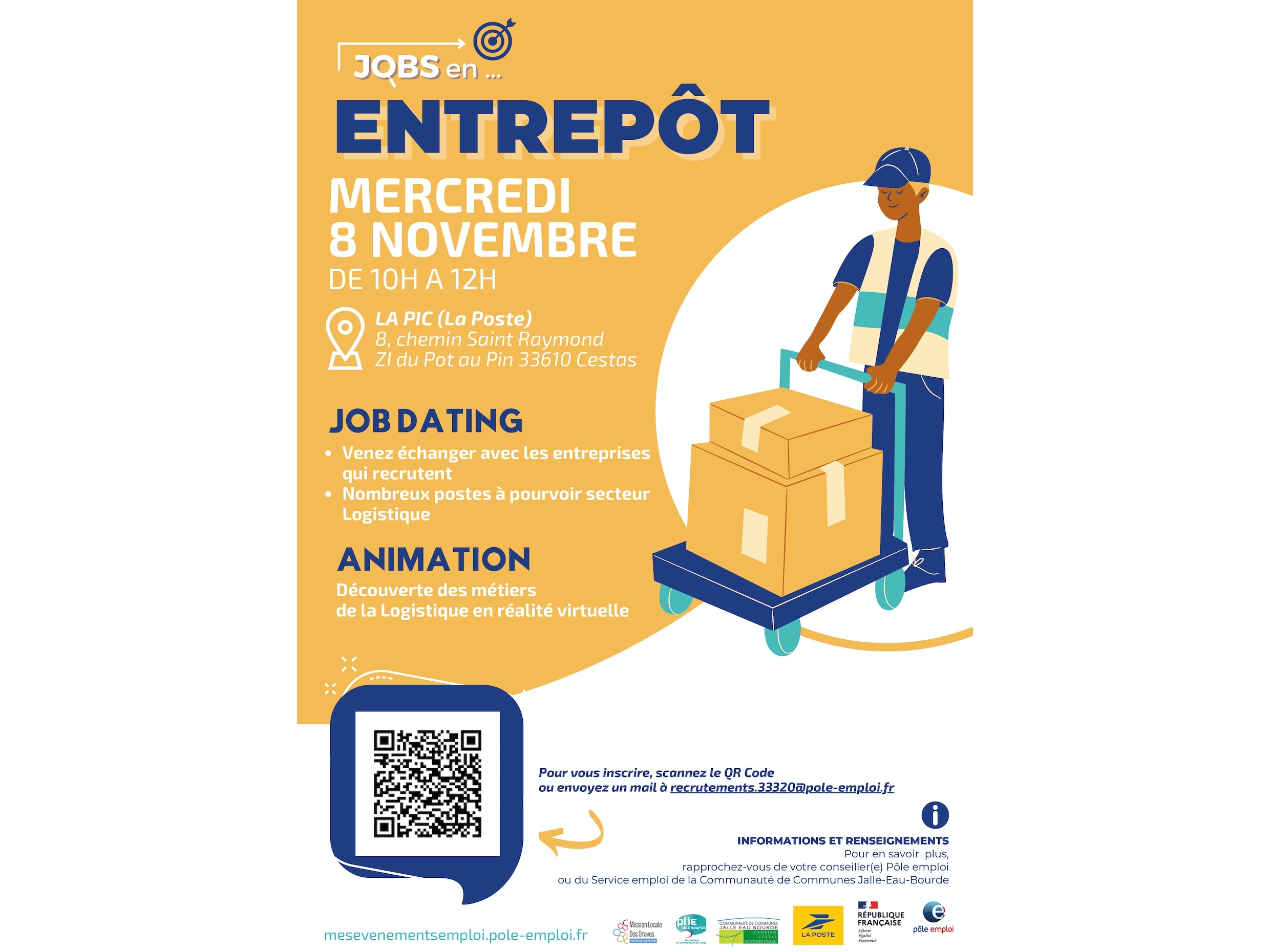 Jobs en ENTREPOT 2023