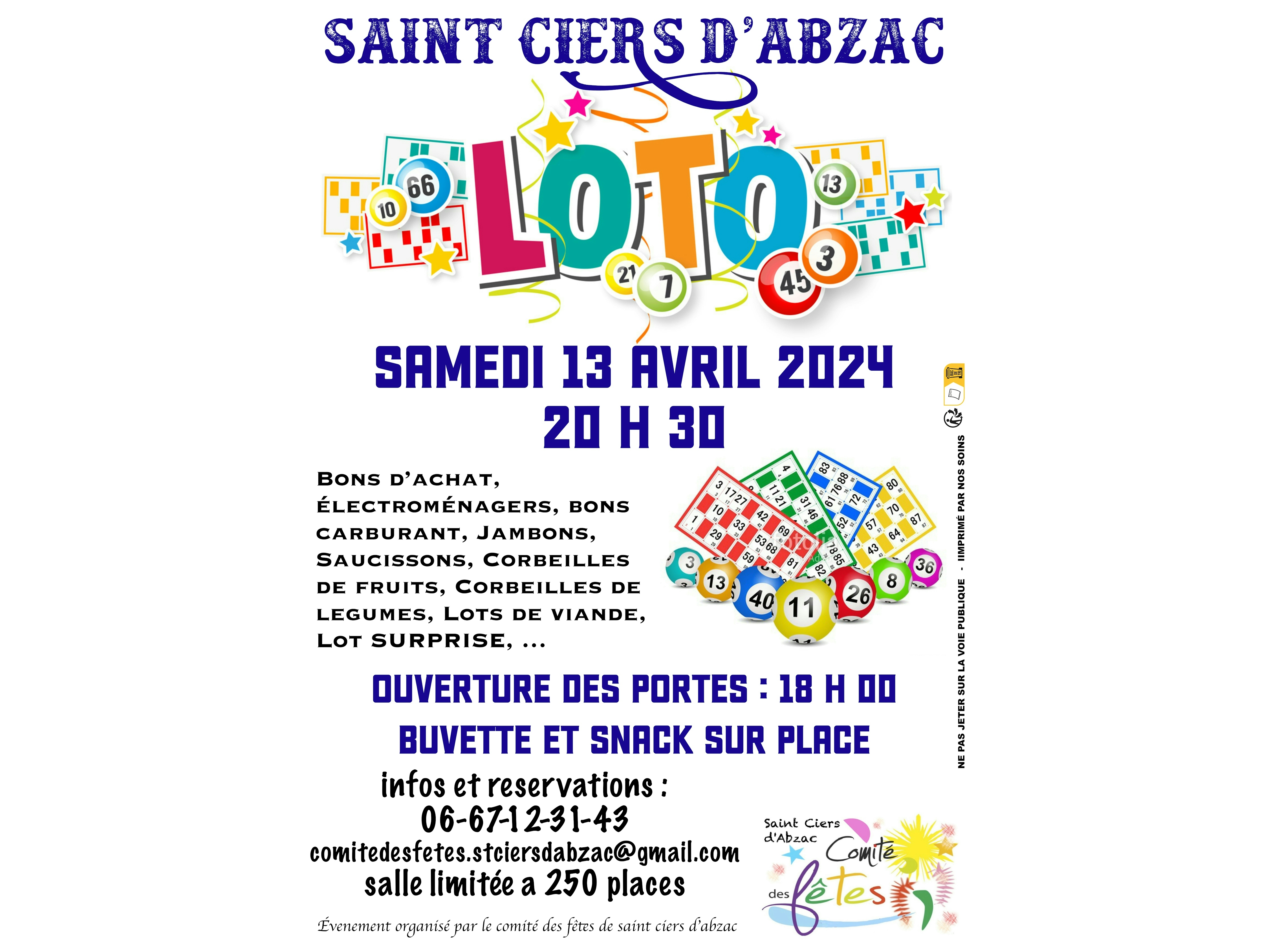 Loto du 13 avril 