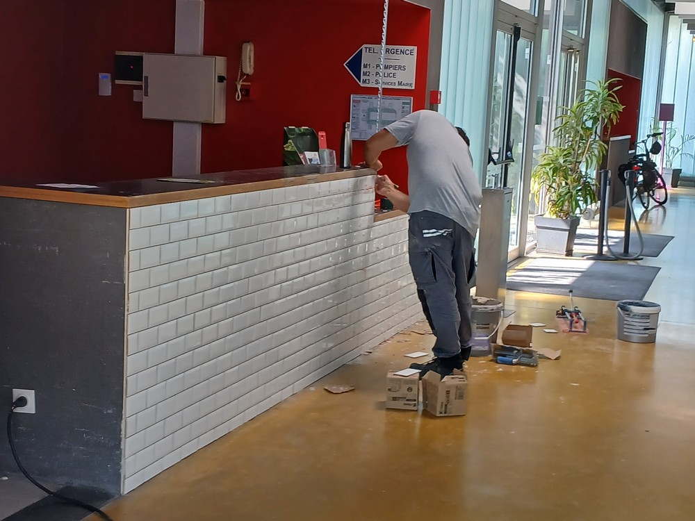 Travaux de l'été des équipements publics