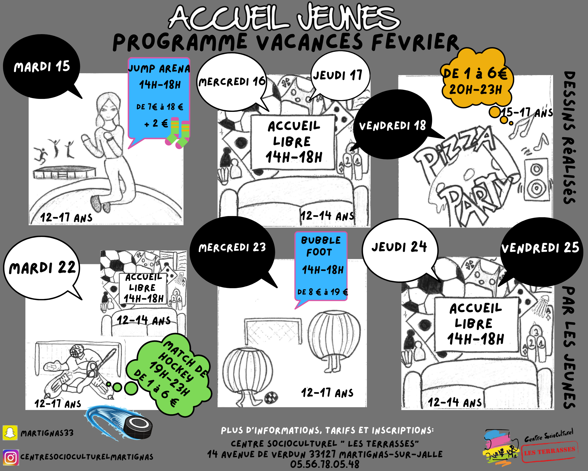 Les Vacances aux Terrasses !