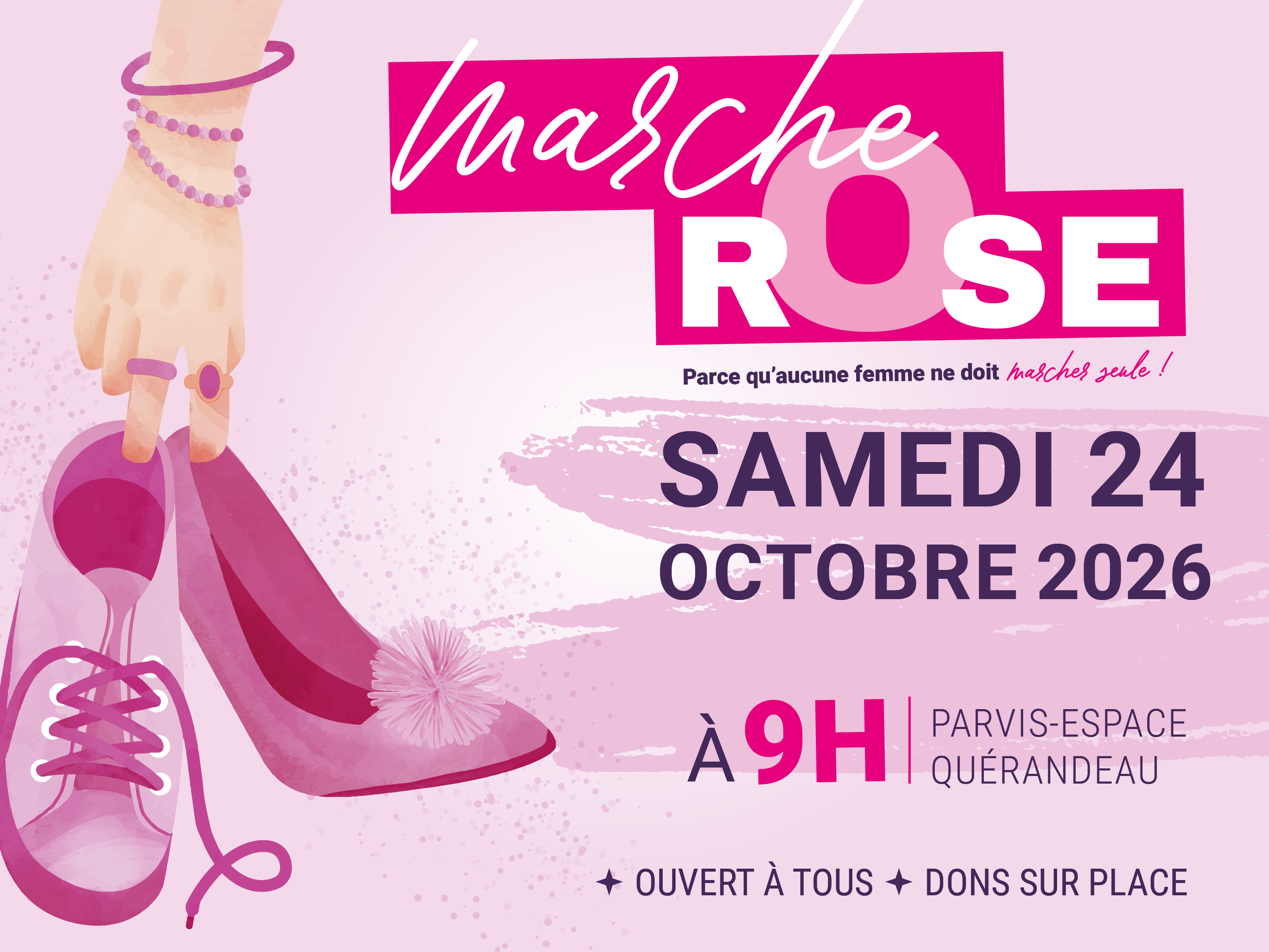Marche rose