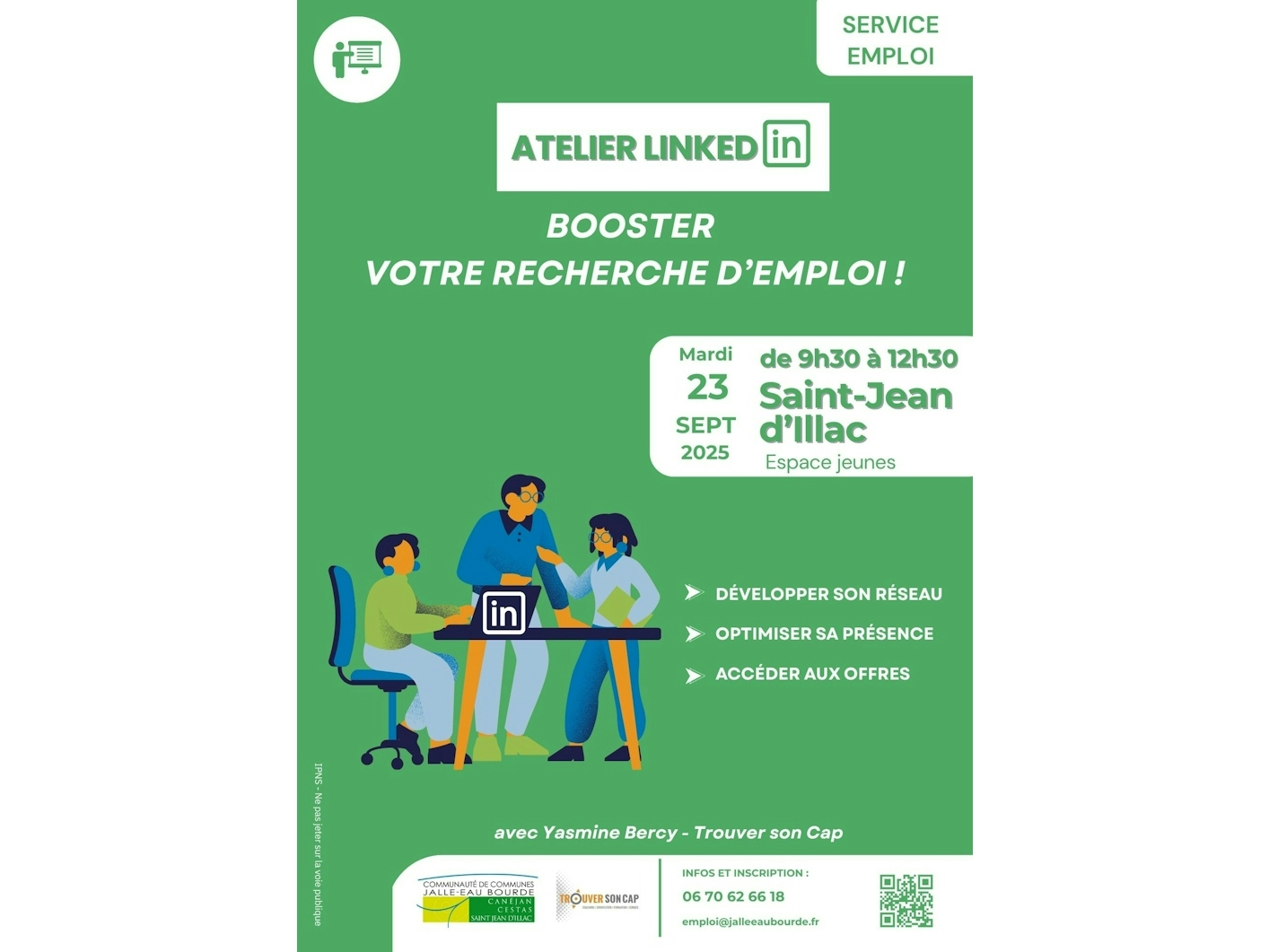 Atelier LinkedIn - CDC Jalle Eau Bourde