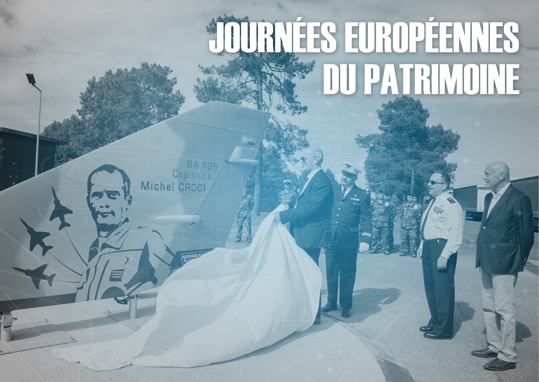 Les journées du Patrimoine, visite de la BA 106